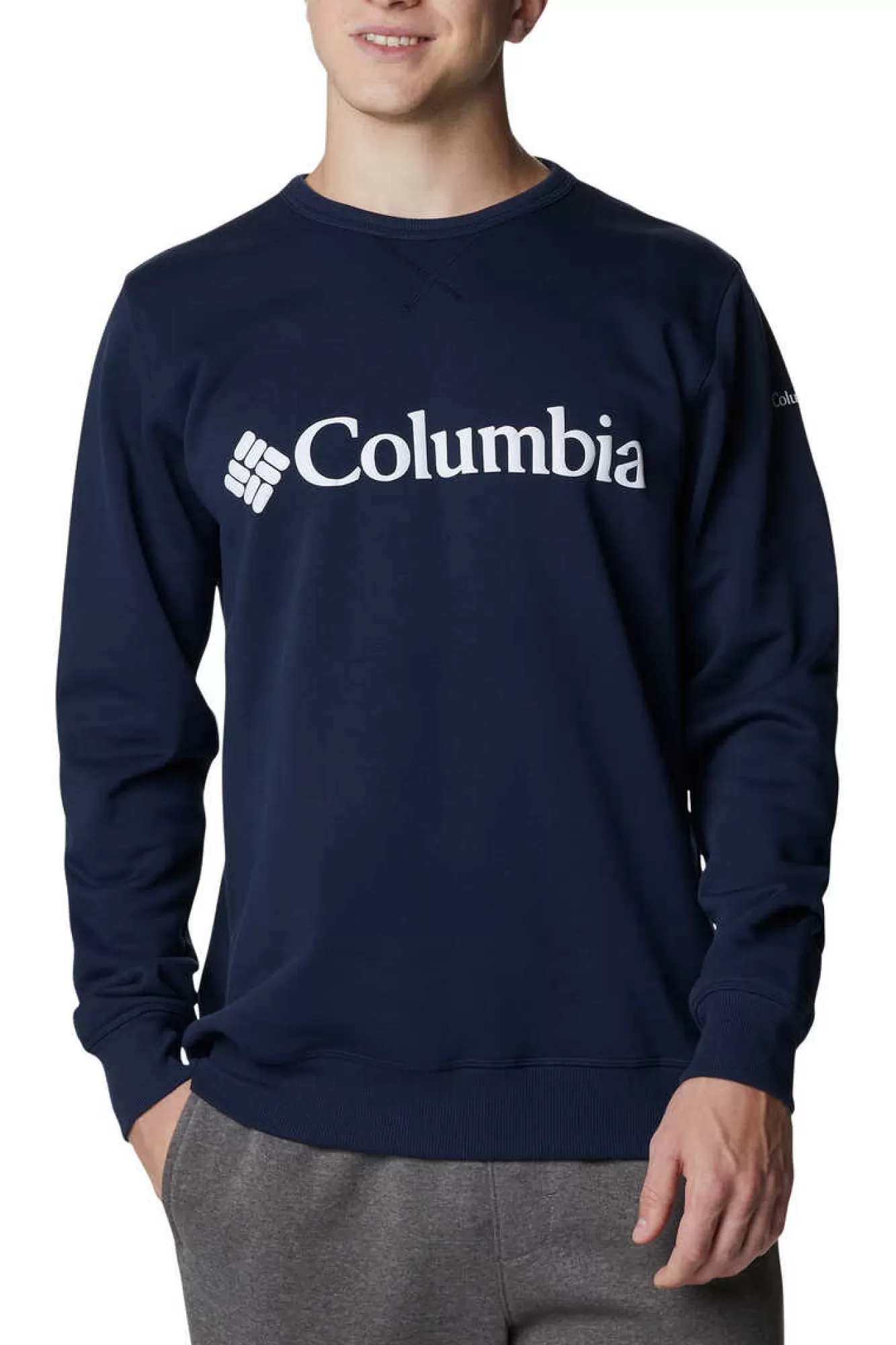 Columbia Camisola De Gola Redonda Com Logo ™