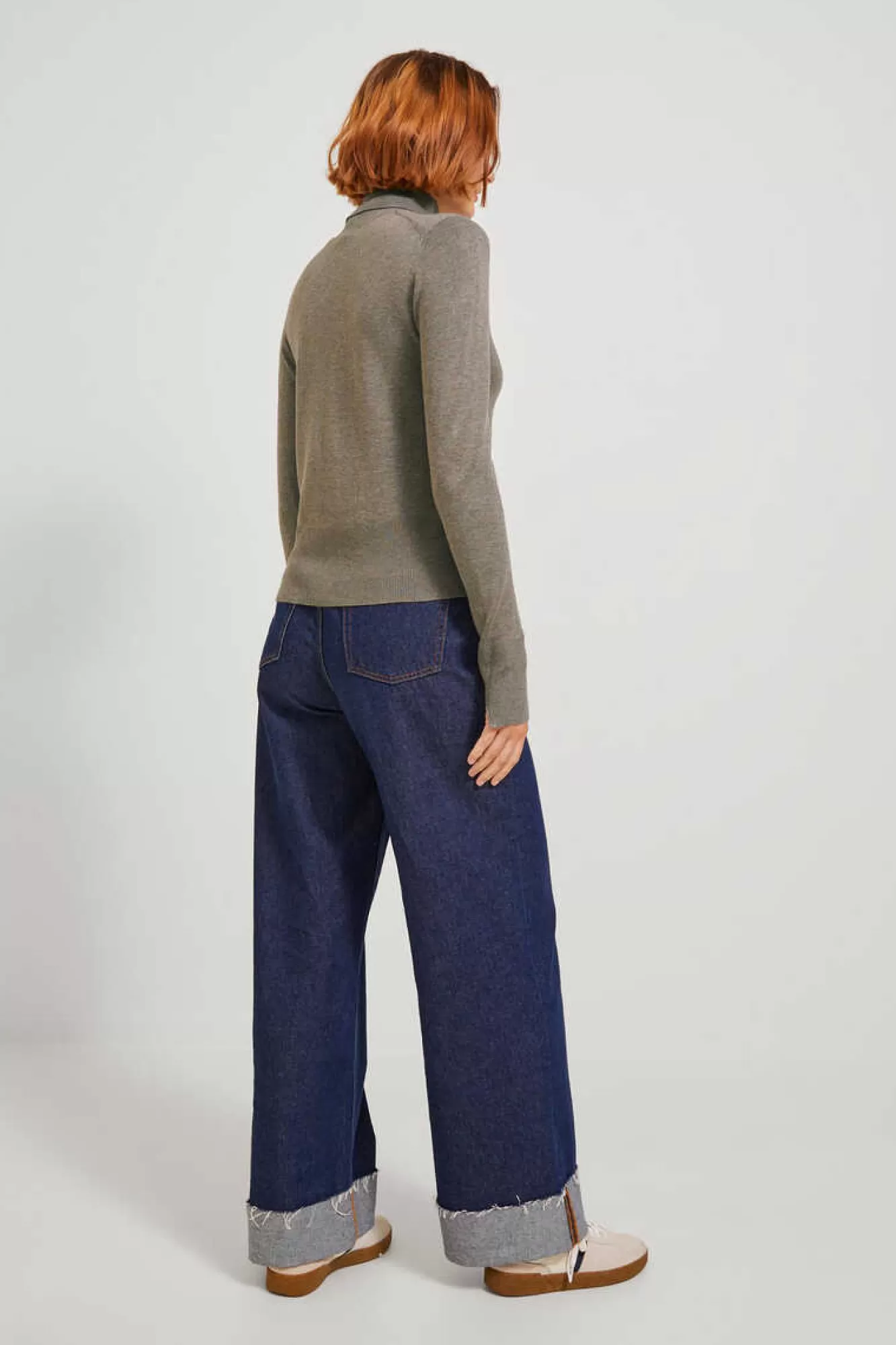 Jack & Jones Camisola De Malha Com Gola Dobrada