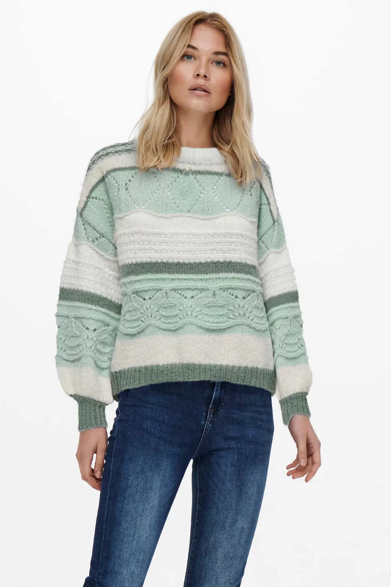 Only Camisola De Malha Gola Redonda