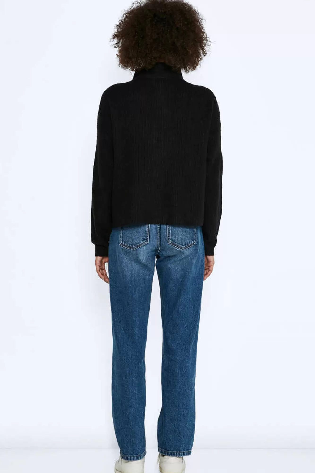 Noisy May Camisola De Malha Oversize De Gola Alta