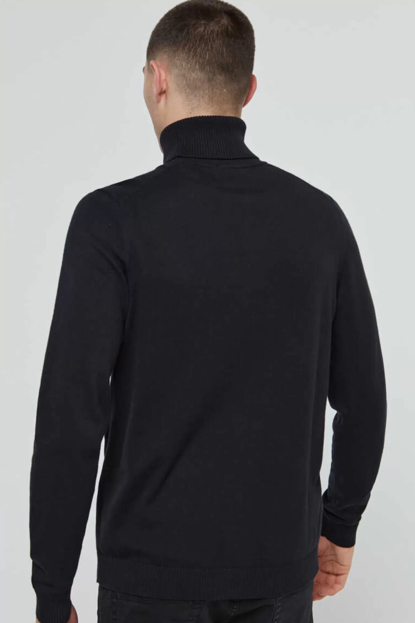 HUGO Camisola De Manga Comprida E Gola Dobrada
