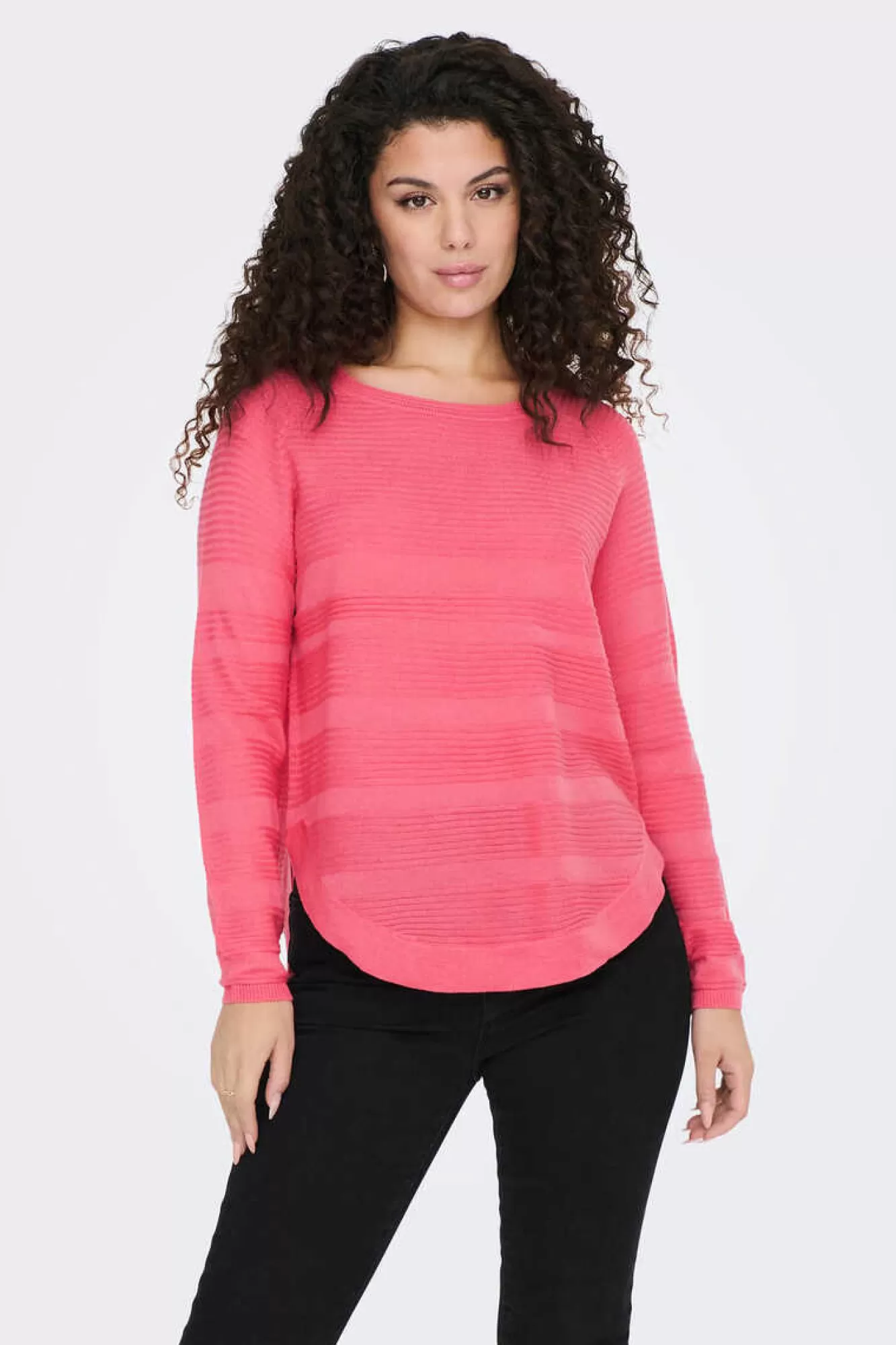 Only Camisola De Manga Comprida E Gola Redonda