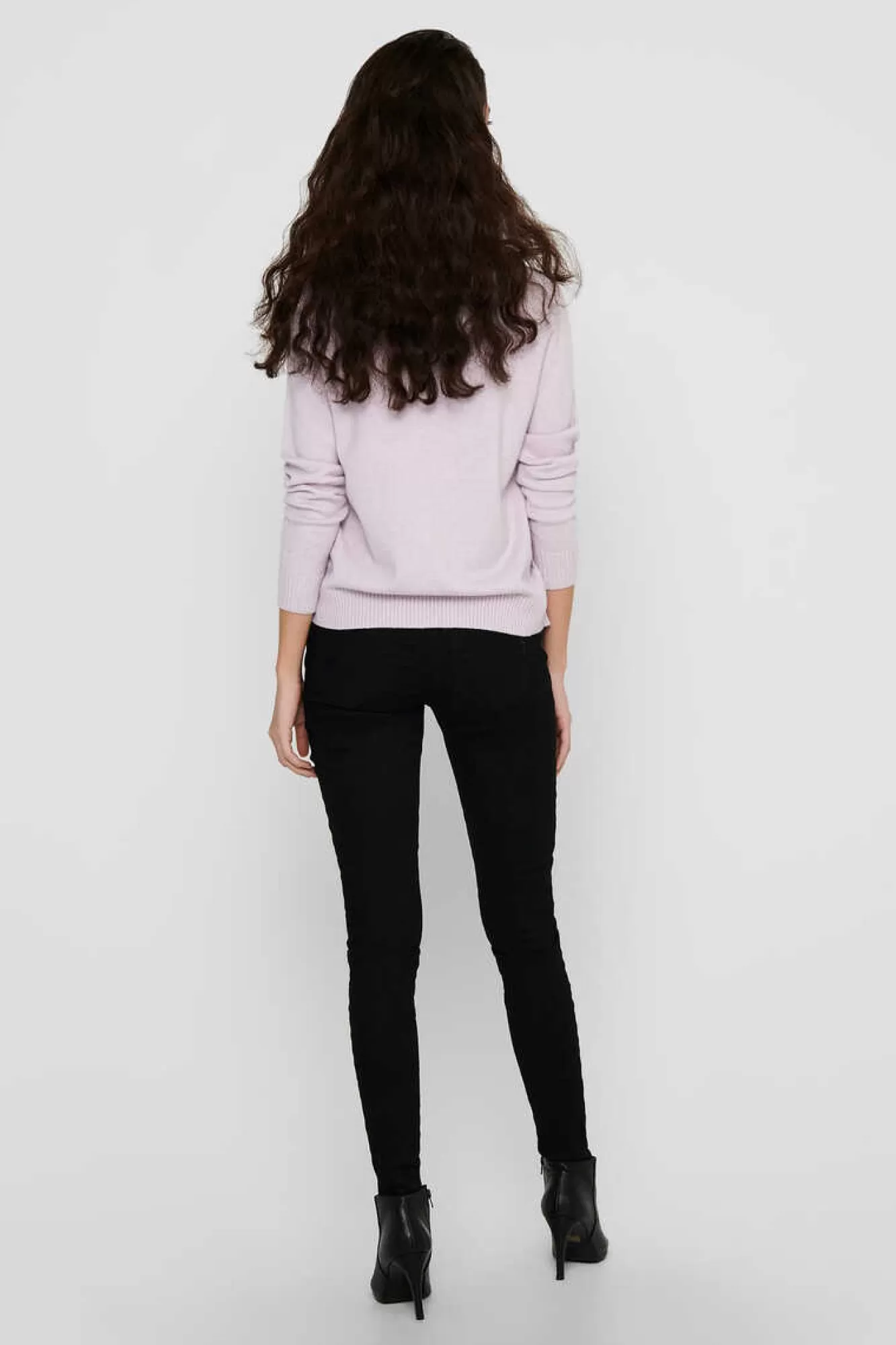 Only Camisola De Manga Comprida E Gola Redonda