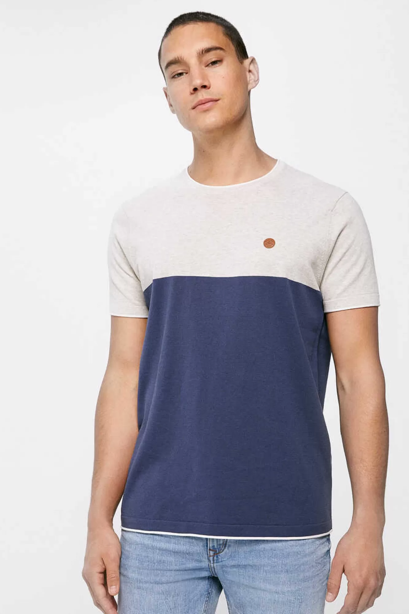 * Camisola De Manga Curta Block