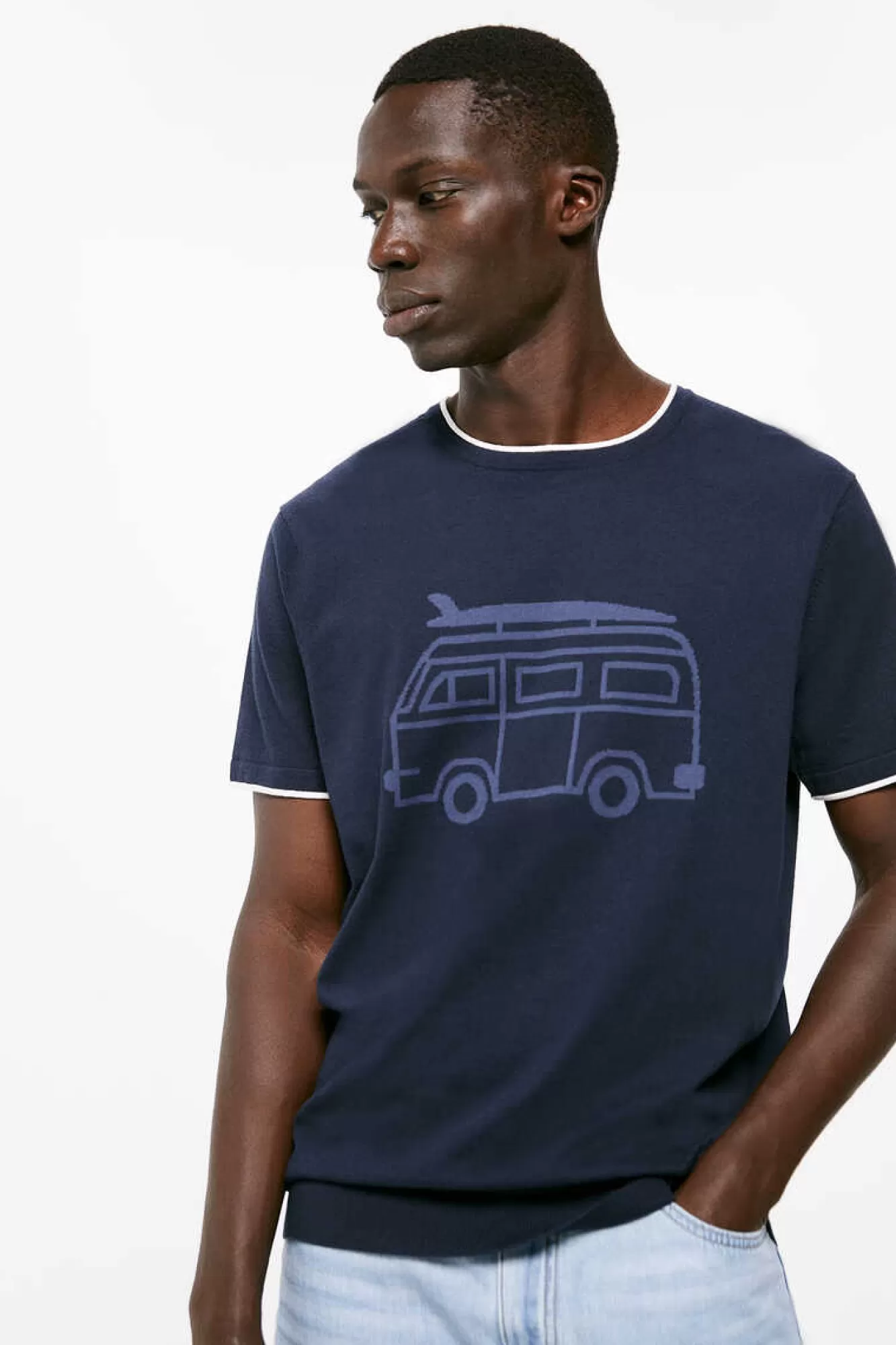 * Camisola De Manga Curta Caravana