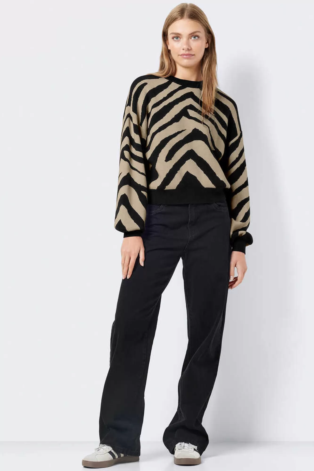 Noisy May Camisola Em Malha De Jacquard
