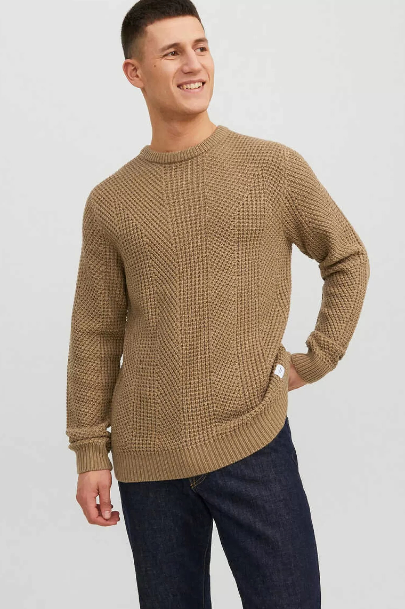 Jack & Jones Camisola Estrutura Gola Redonda