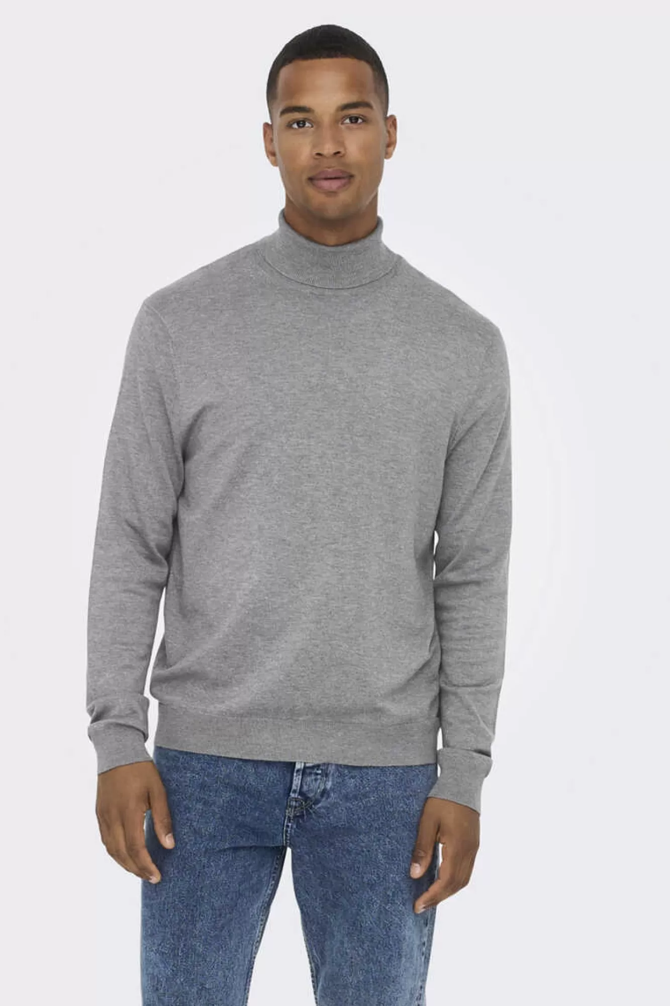 Only & Sons Camisola Gola Dobrada