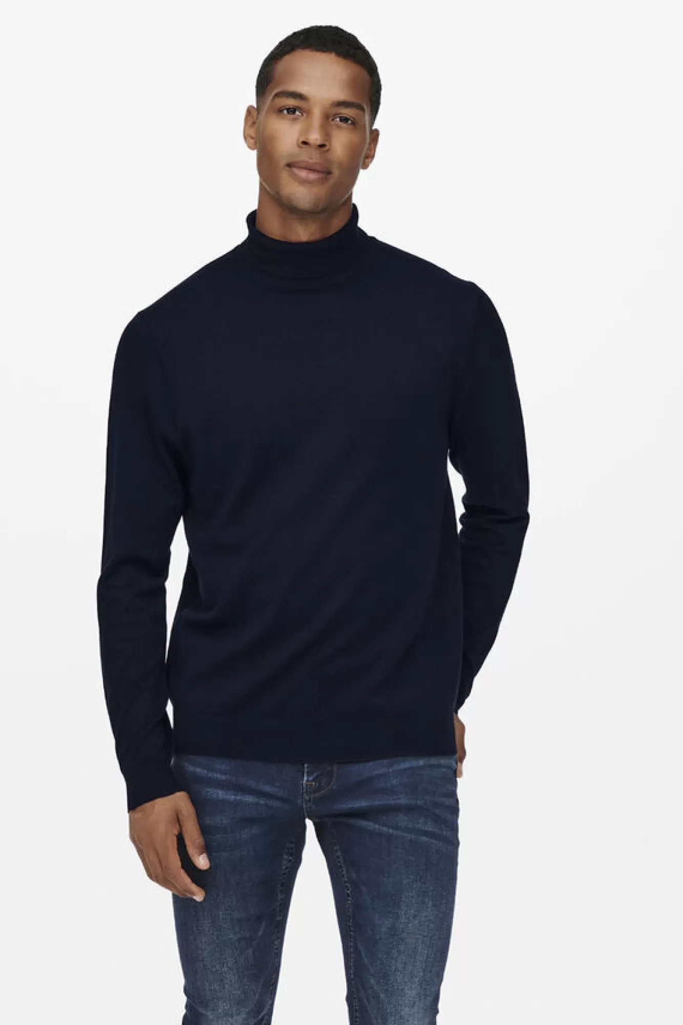 Only & Sons Camisola Gola Dobrada