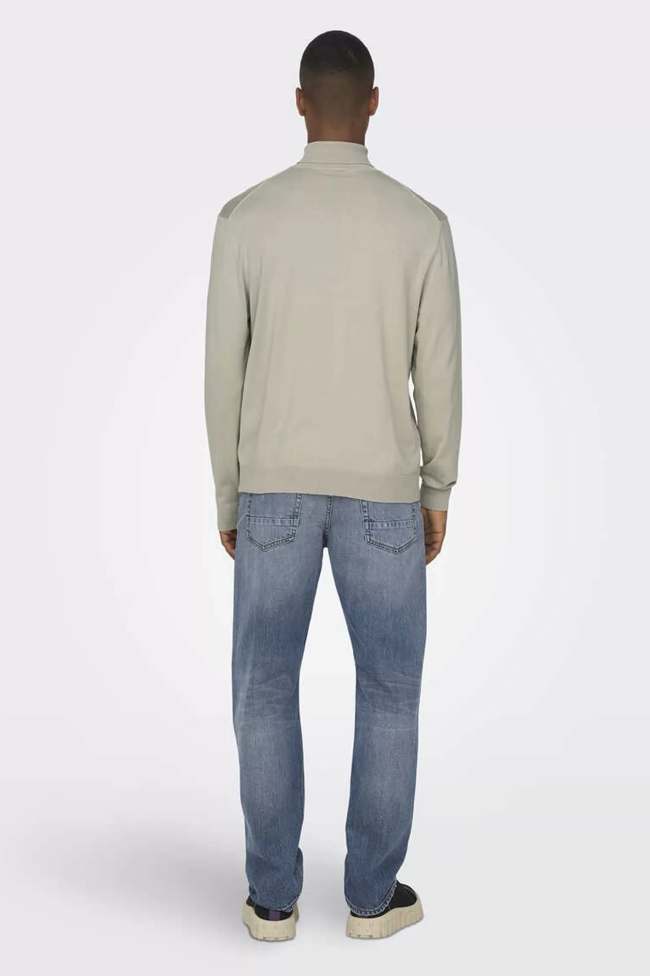 Only & Sons Camisola Gola Dobrada