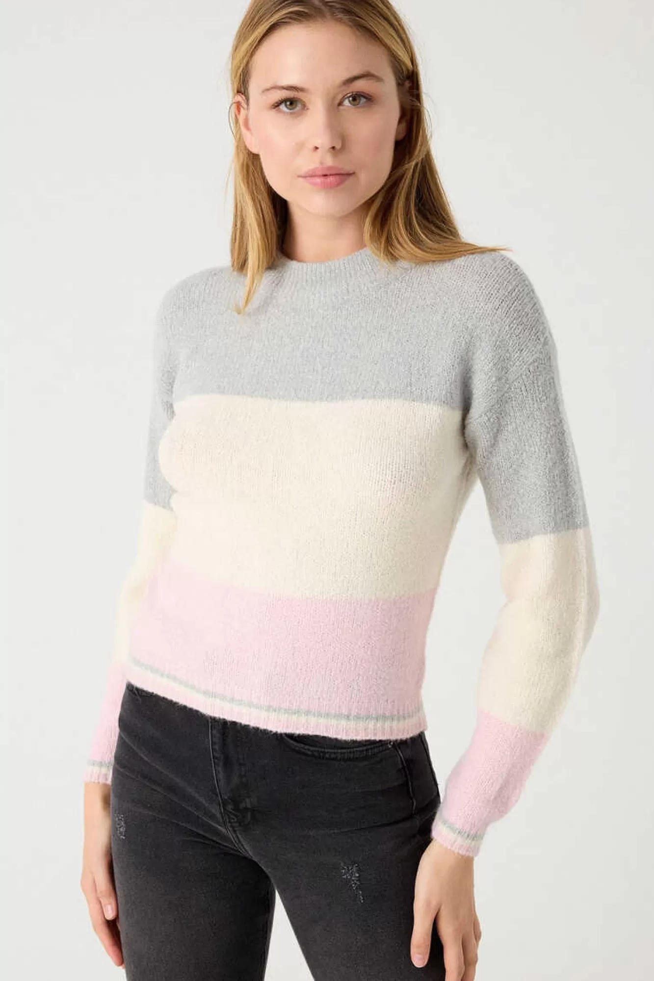 Inside Camisola Gola Redonda Cor Bl
