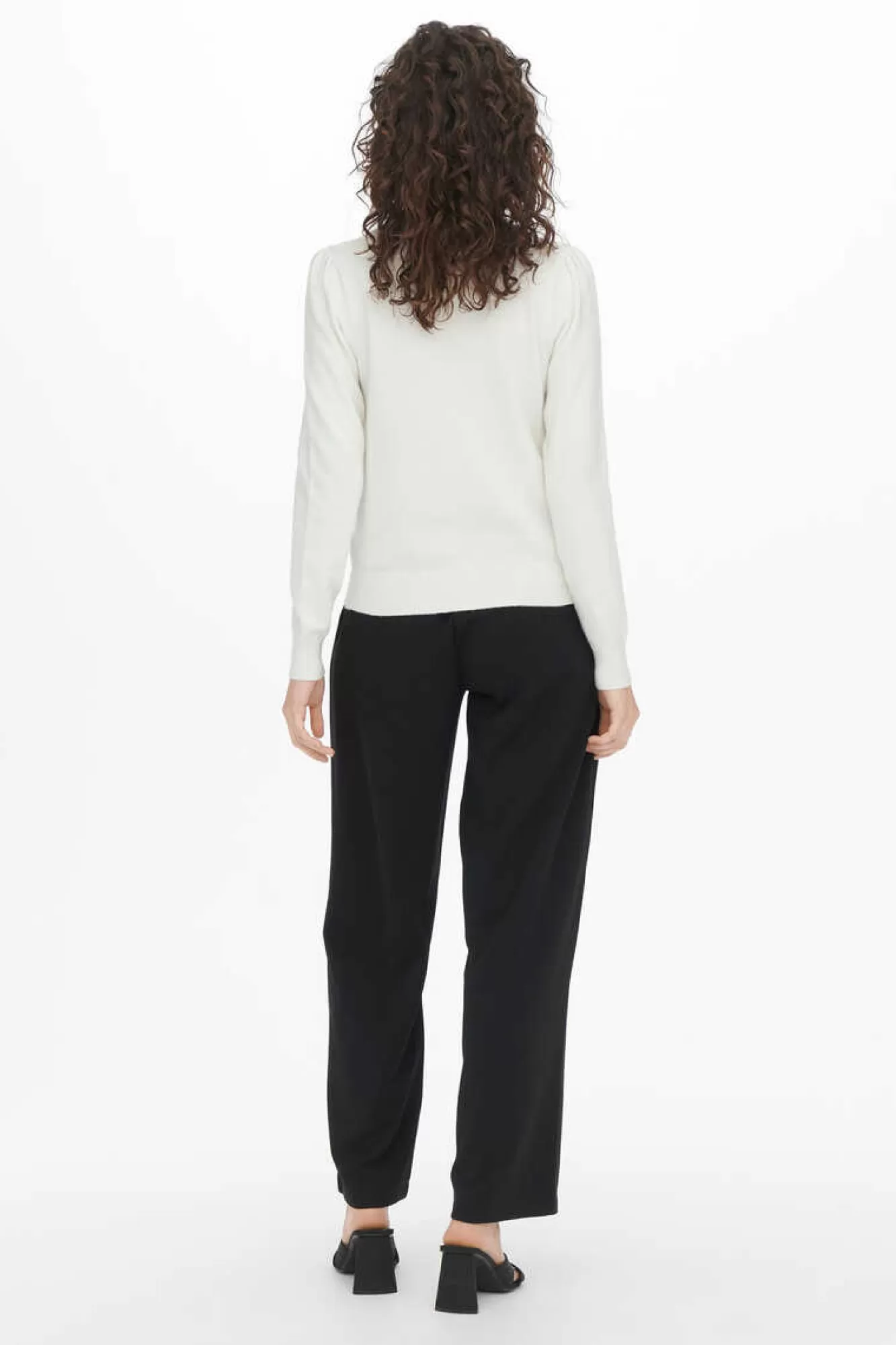 JDY Camisola Malha Fina Gola Redonda
