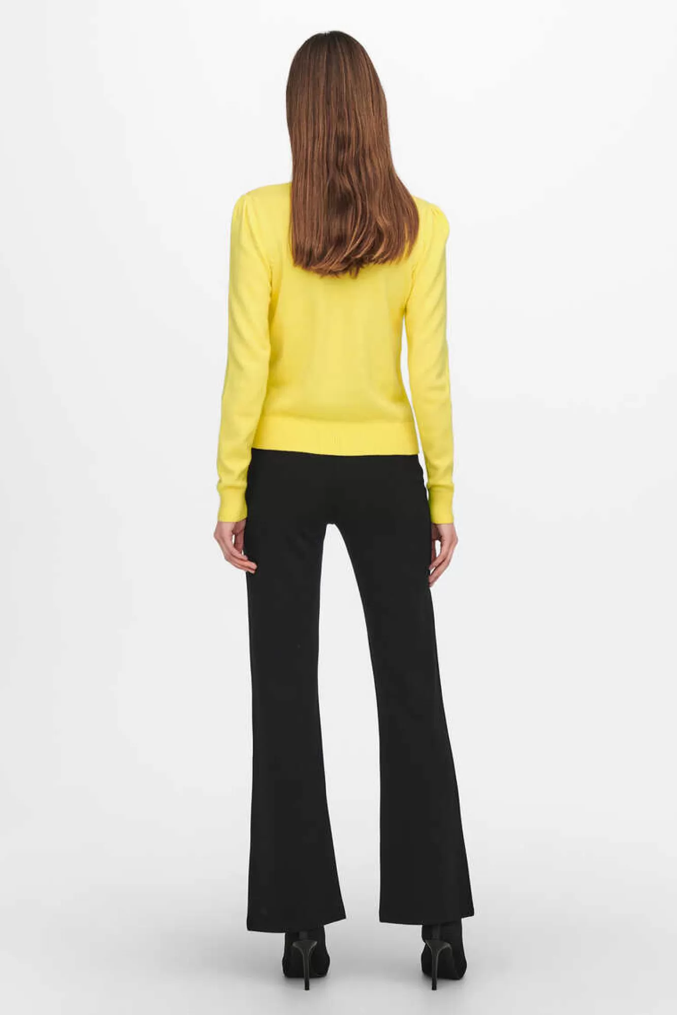 JDY Camisola Malha Fina Gola Redonda