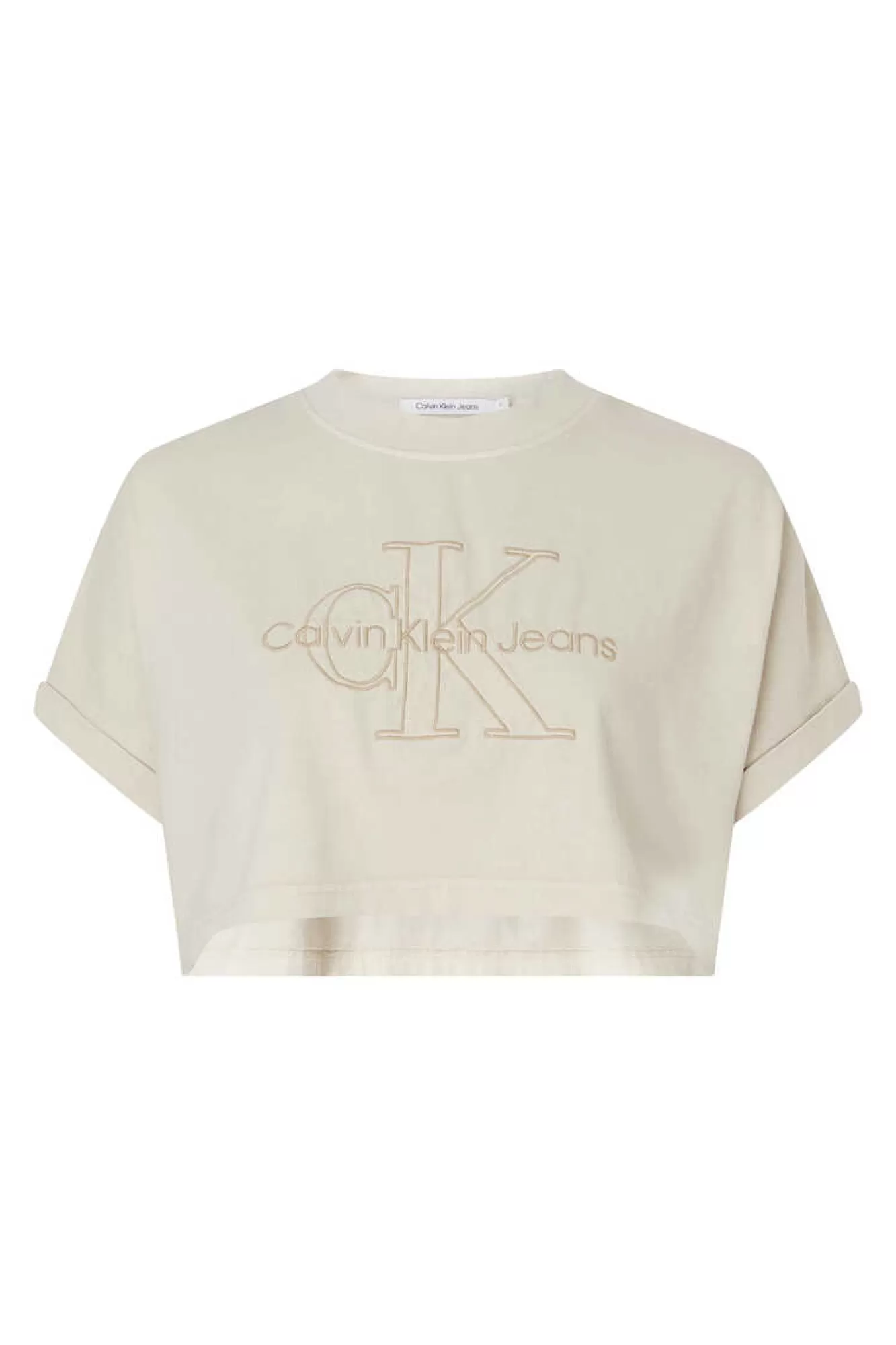 Calvin Klein Camisola Manga Curta Crop