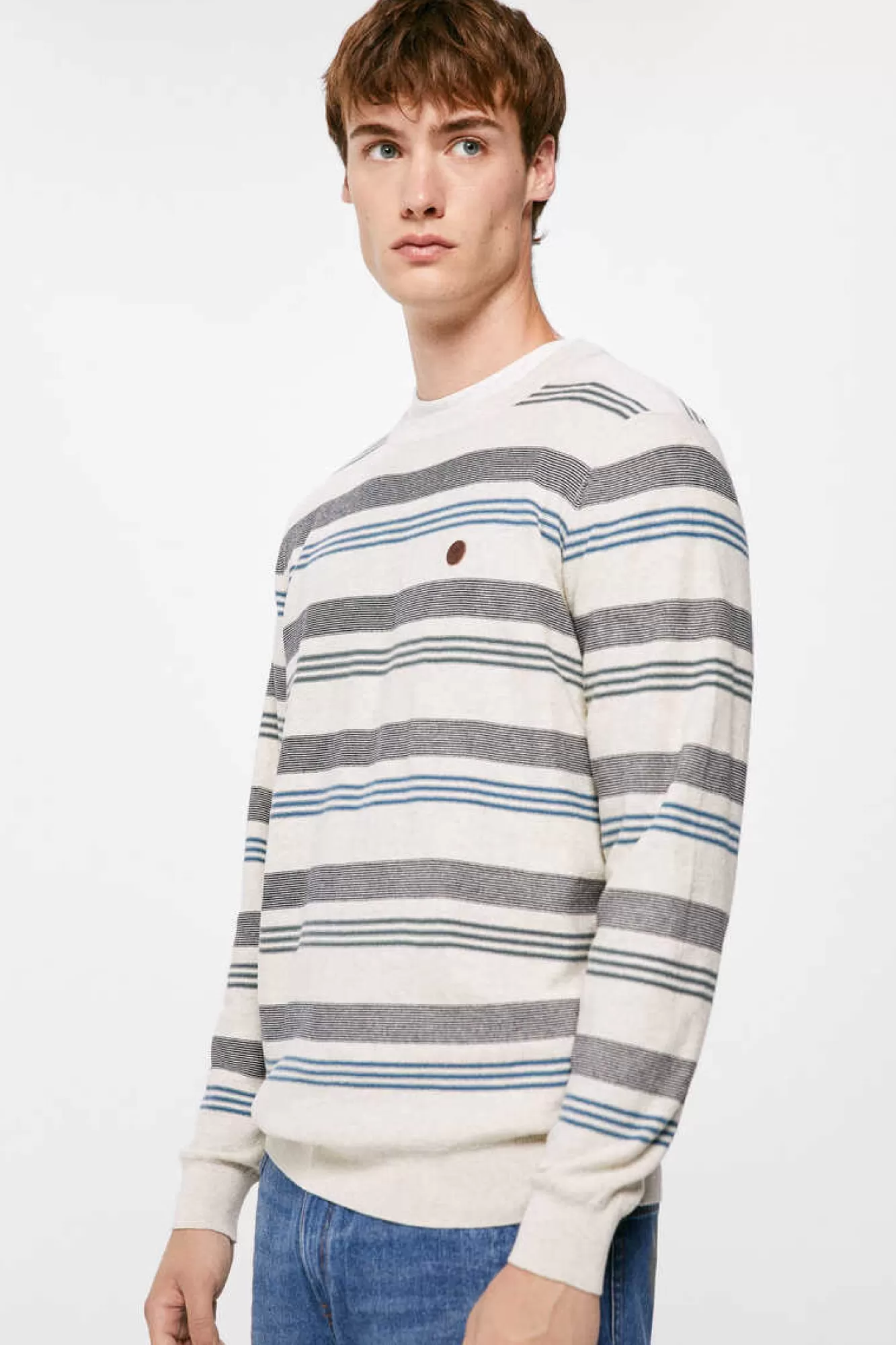 * Camisola Microrriscas Cor