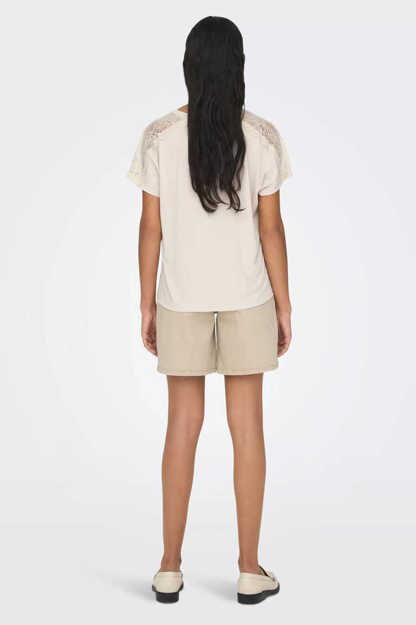 Only Camisola Renda Ombros