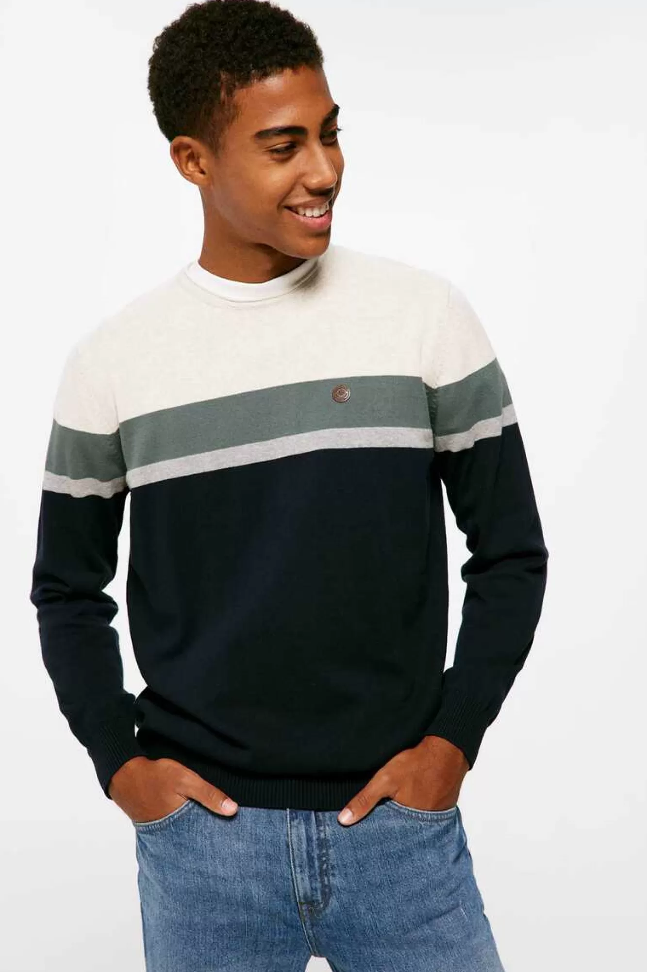 * Camisola Riscas Posicionadas