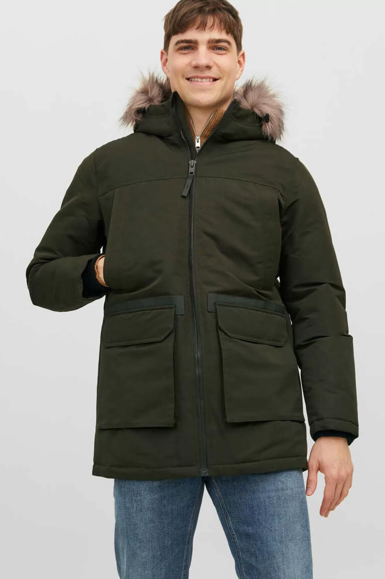 Jack & Jones Casaco Acolchoado Com Capuz