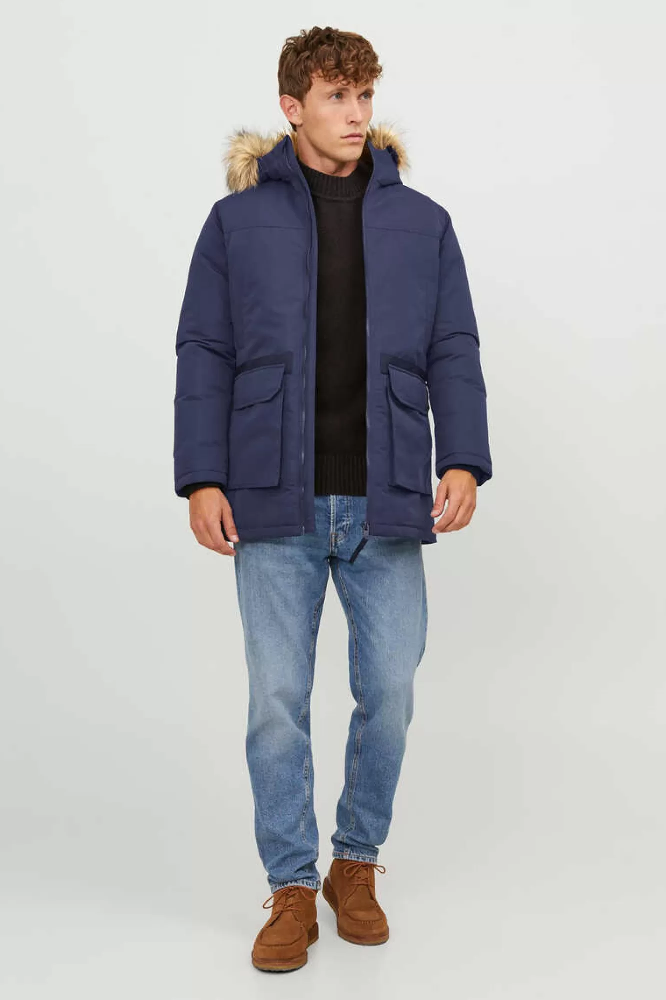 Jack & Jones Casaco Acolchoado Com Capuz