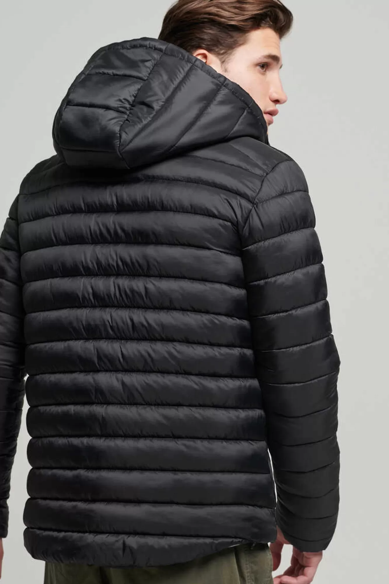 Superdry Casaco Acolchoado Com Capuz Fuji Sport