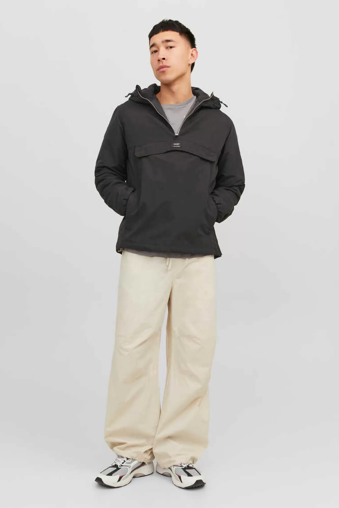 Jack & Jones Casaco Anoraque Com Capuz