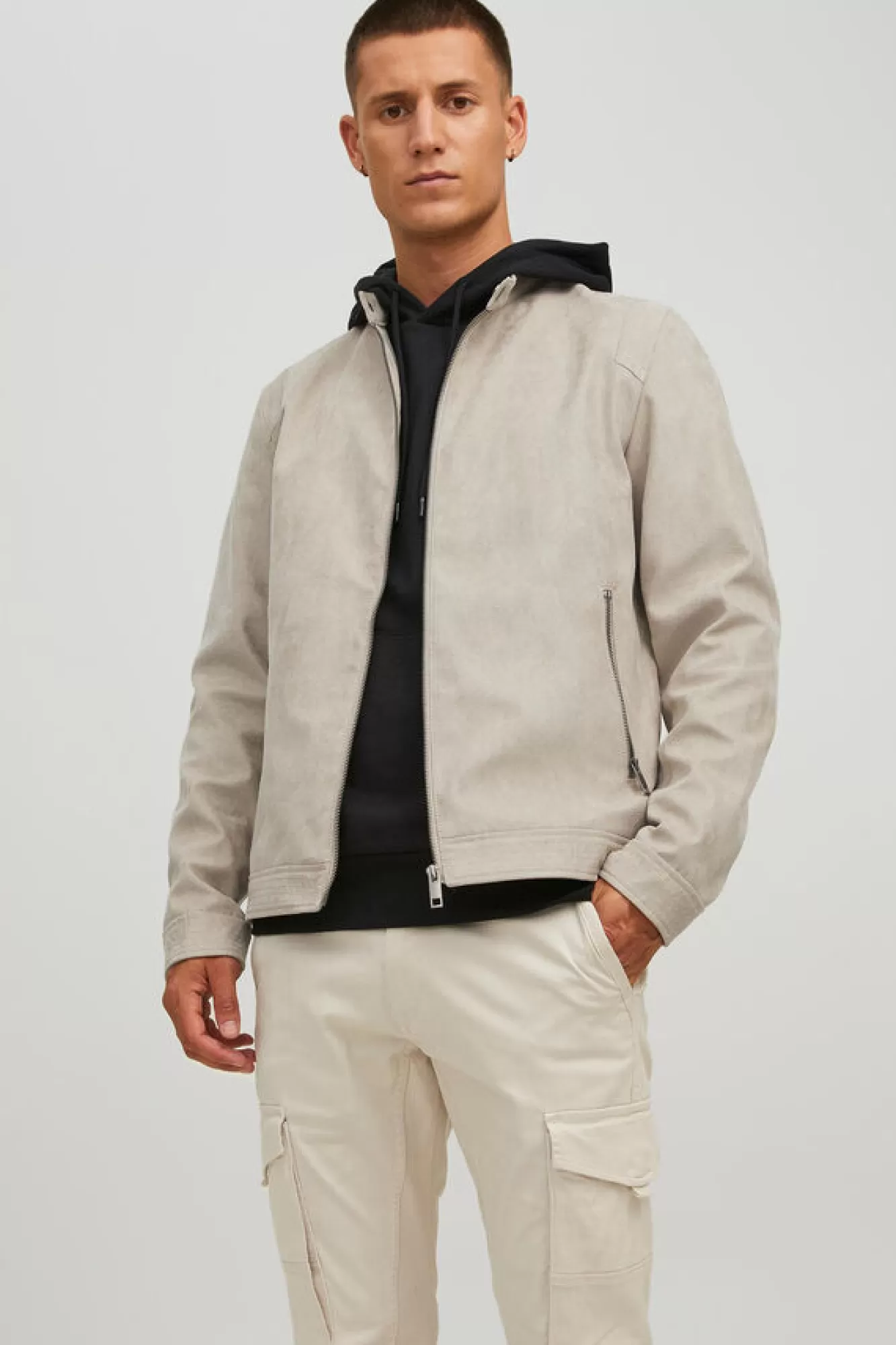 Jack & Jones Casaco Biker Efeito Pele