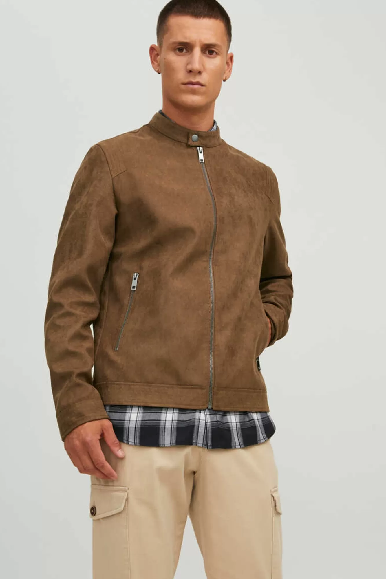 Jack & Jones Casaco Biker Efeito Pele