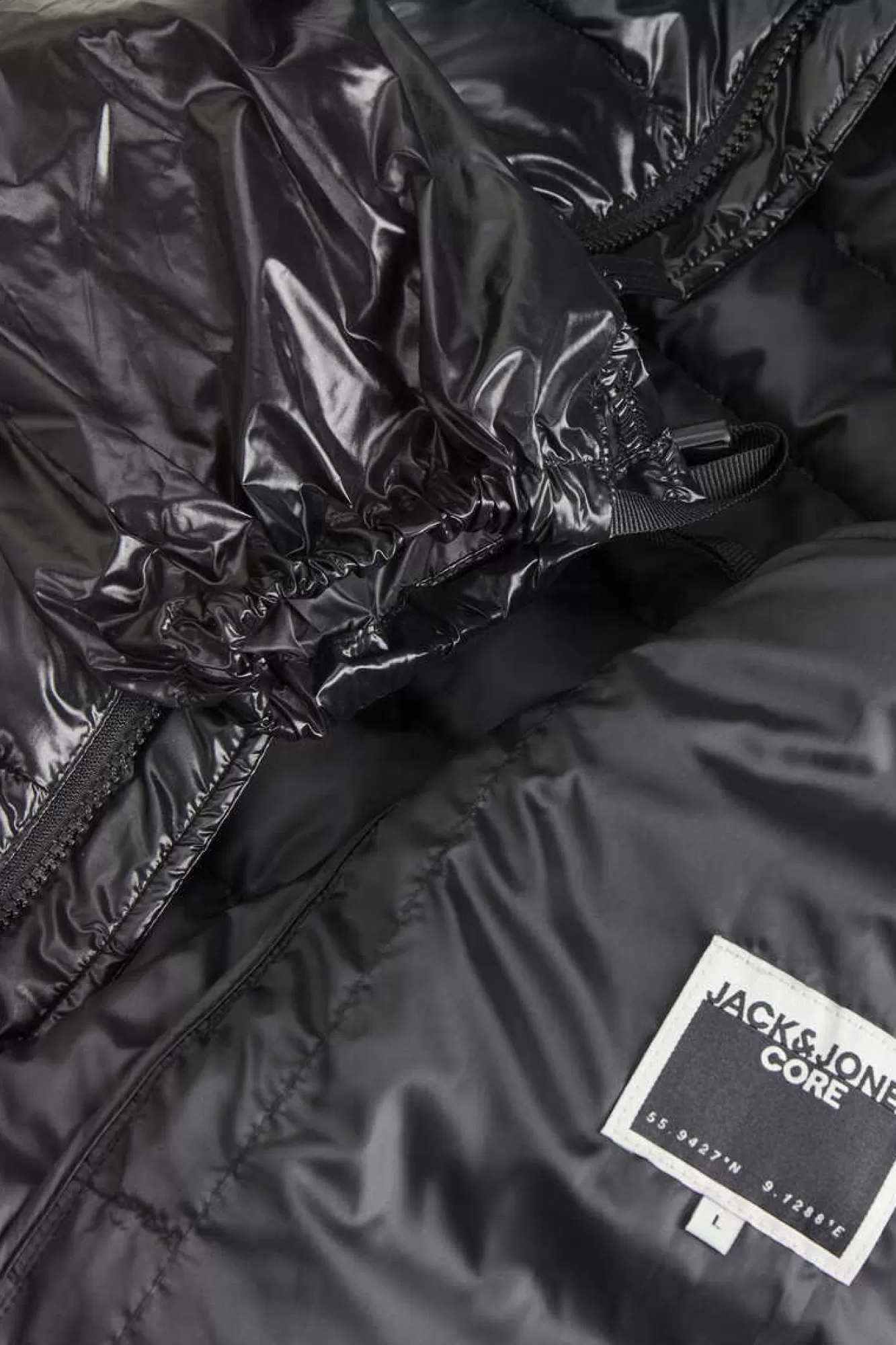 Jack & Jones Casaco Biker Efeito Pele Plus