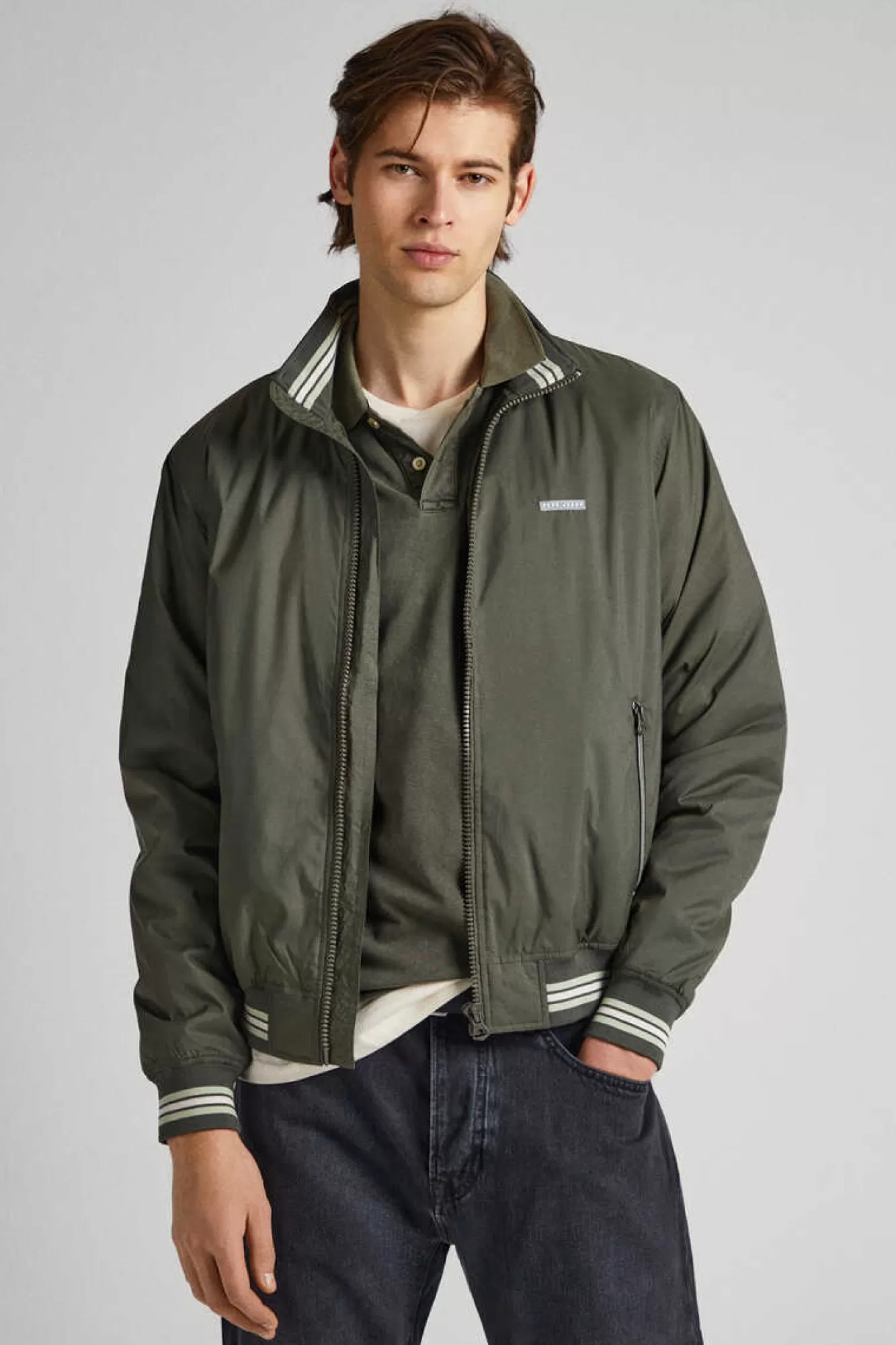 Pepe Jeans Casaco Bomber Tecido Reciclado
