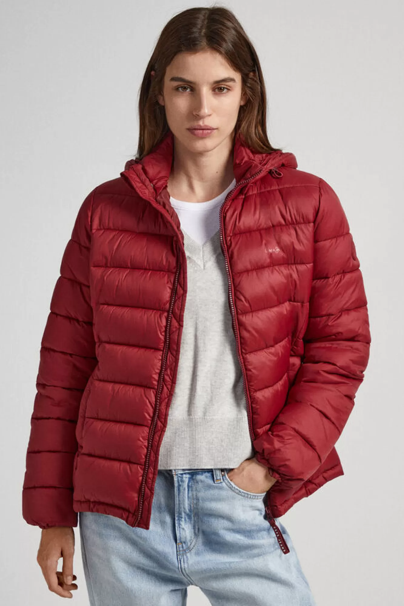 Pepe Jeans Casaco De Penas Acolchoado