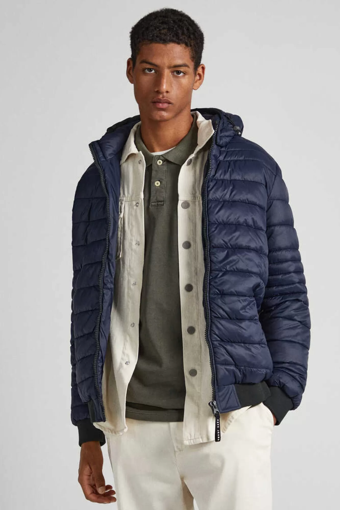 Pepe Jeans Casaco De Penas Acolchoado