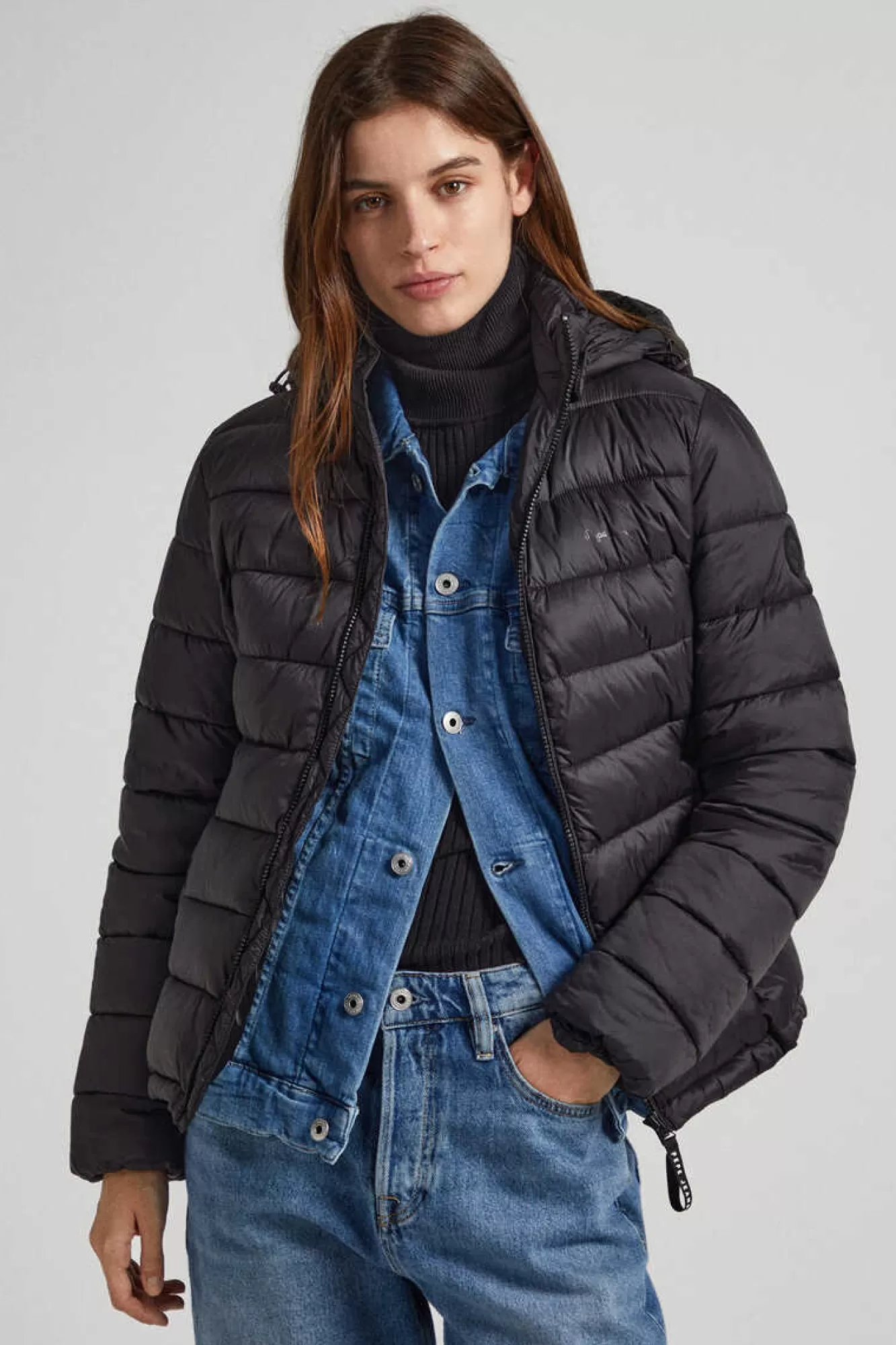 Pepe Jeans Casaco De Penas Acolchoado
