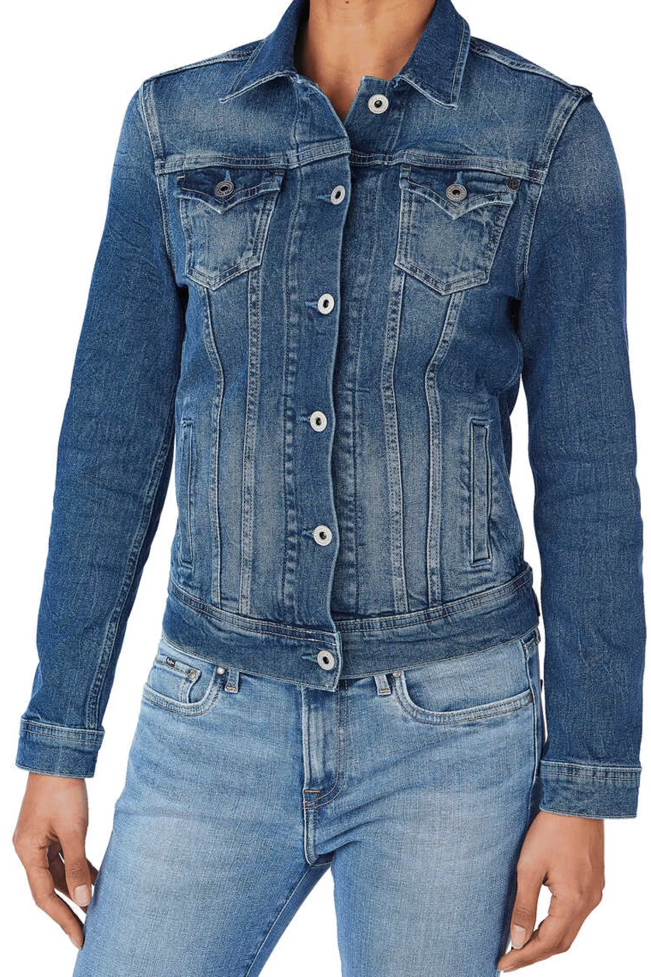 Pepe Jeans Casaco Denim Mulher