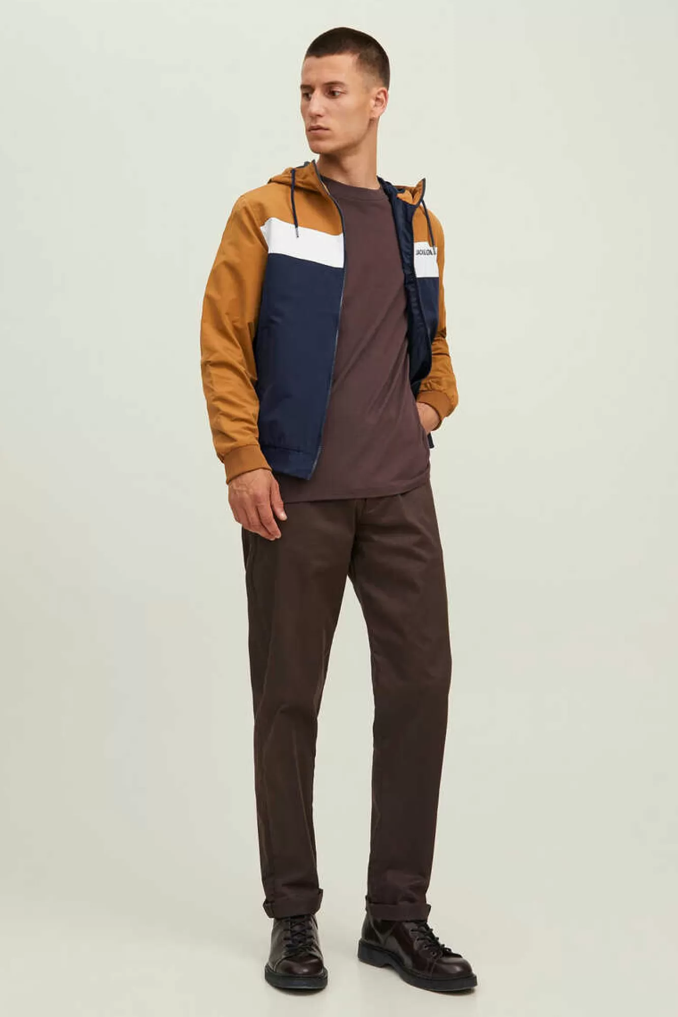 Jack & Jones Casaco Leve Tecnico Com Capuz