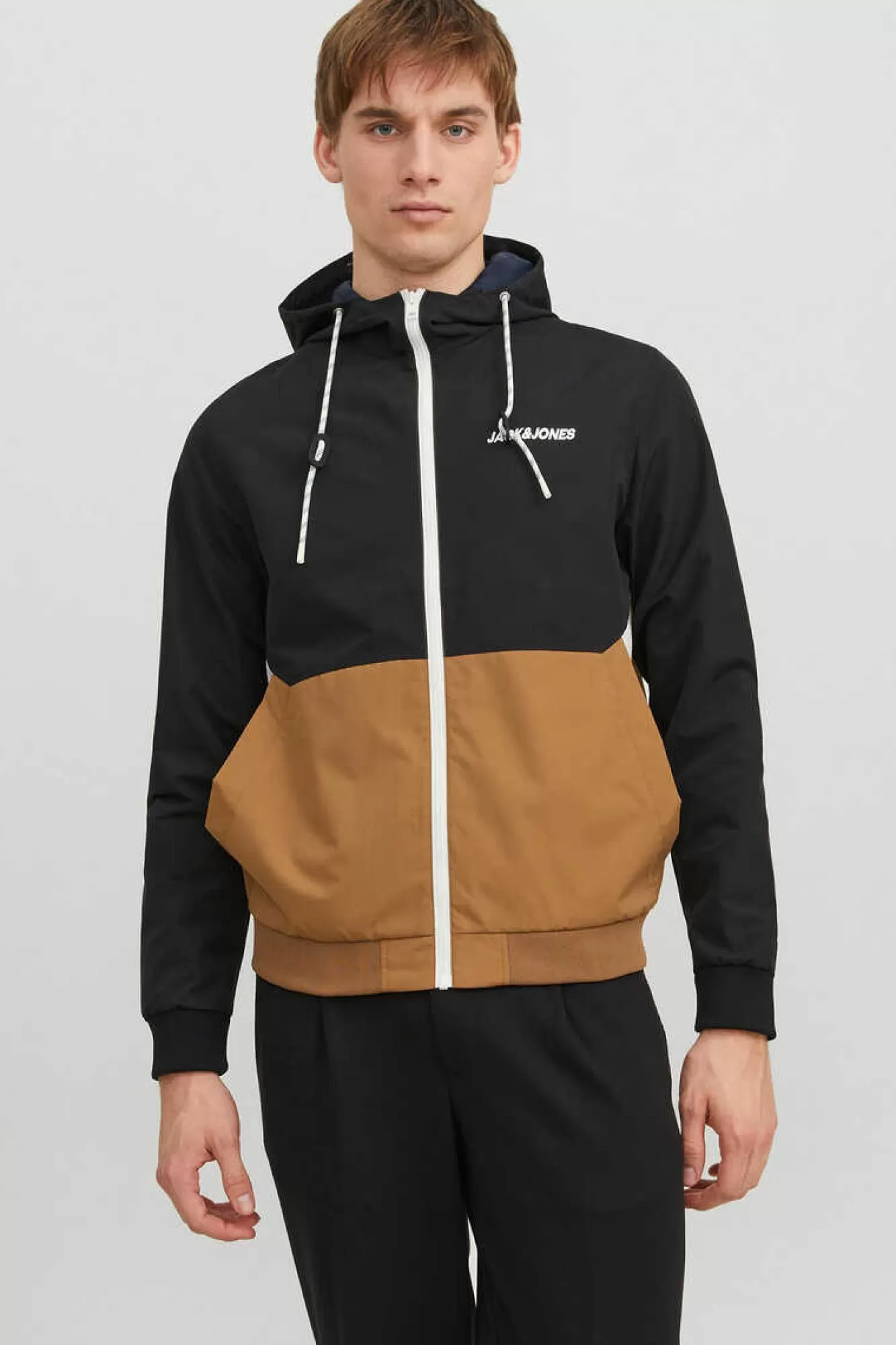 Jack & Jones Casaco Leve Tecnico Com Capuz