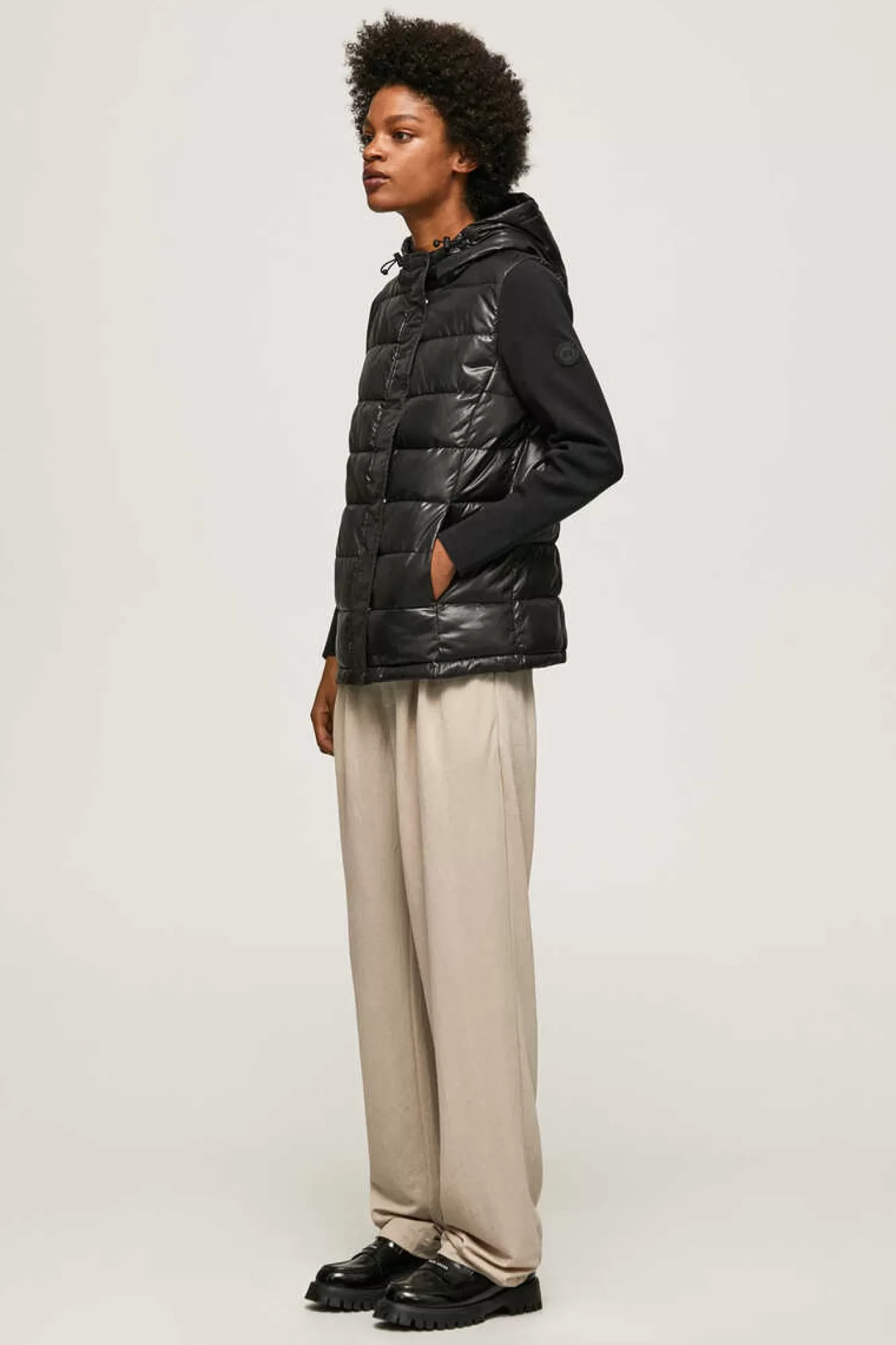 Pepe Jeans Casaco Mulher Acolchoado Hibrido