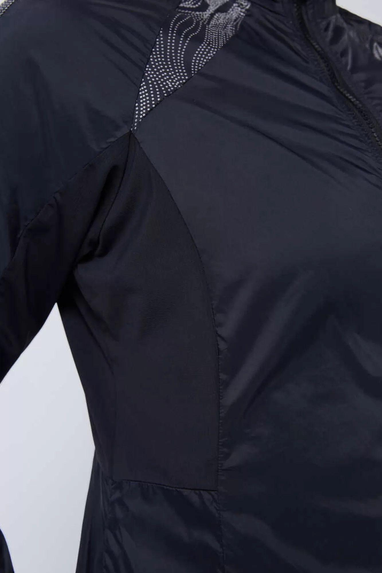 Dash and Stars Casaco Refletor Wind Resistant