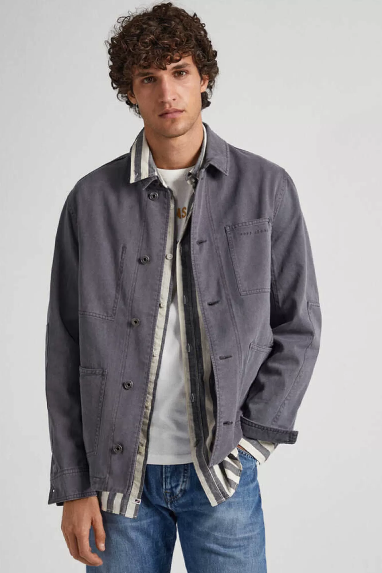 Pepe Jeans Casaco Tipo Carpinteiro