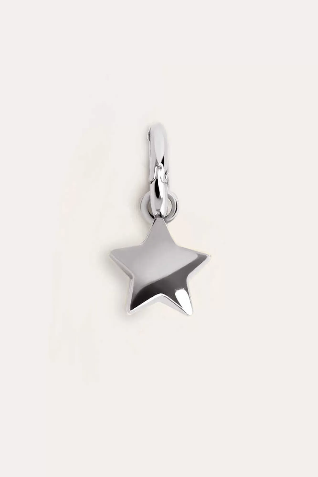 Singularu Charm Simple Star De Prata