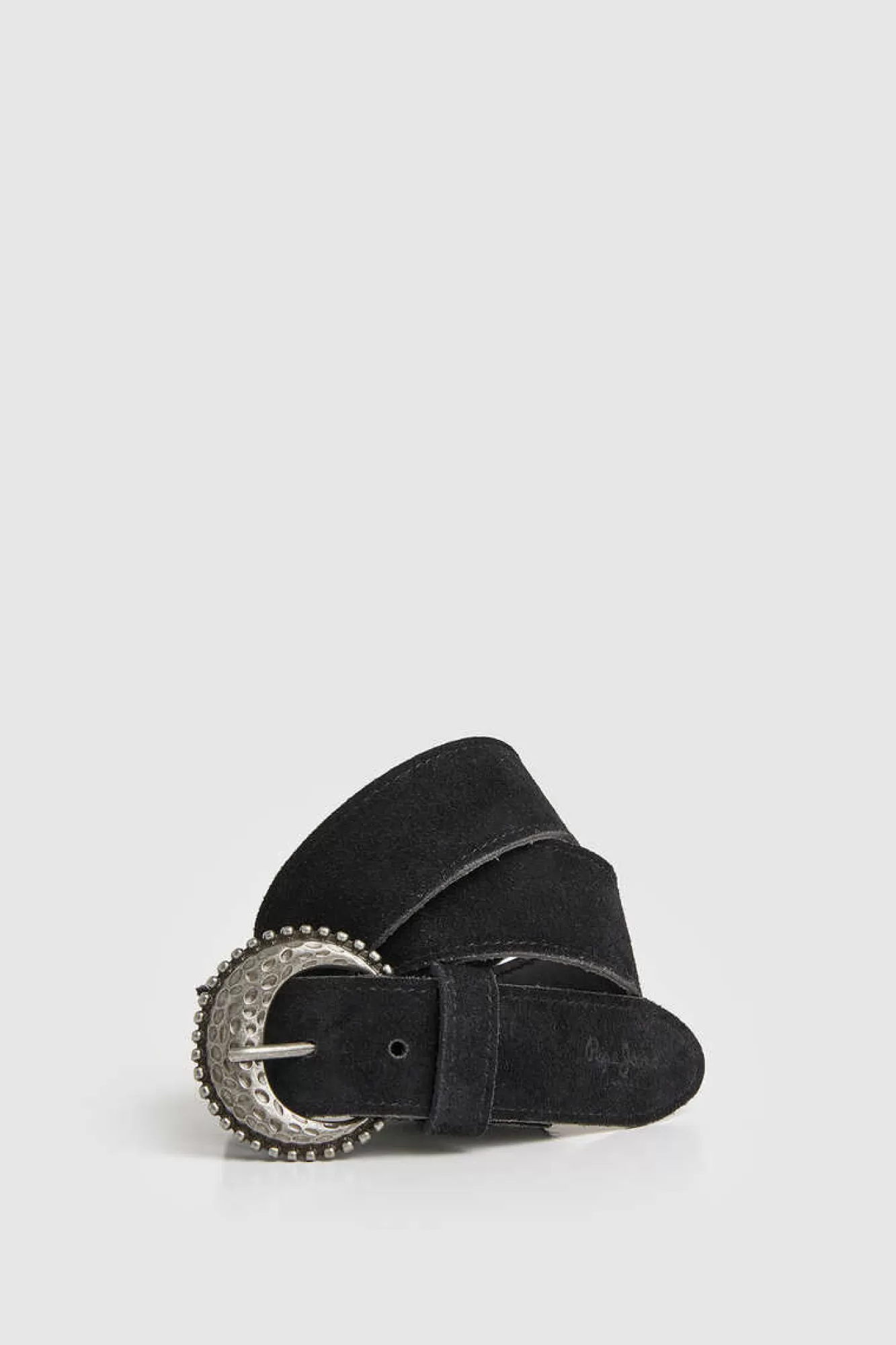 Pepe Jeans Cinto Camurca Fivela Redonda