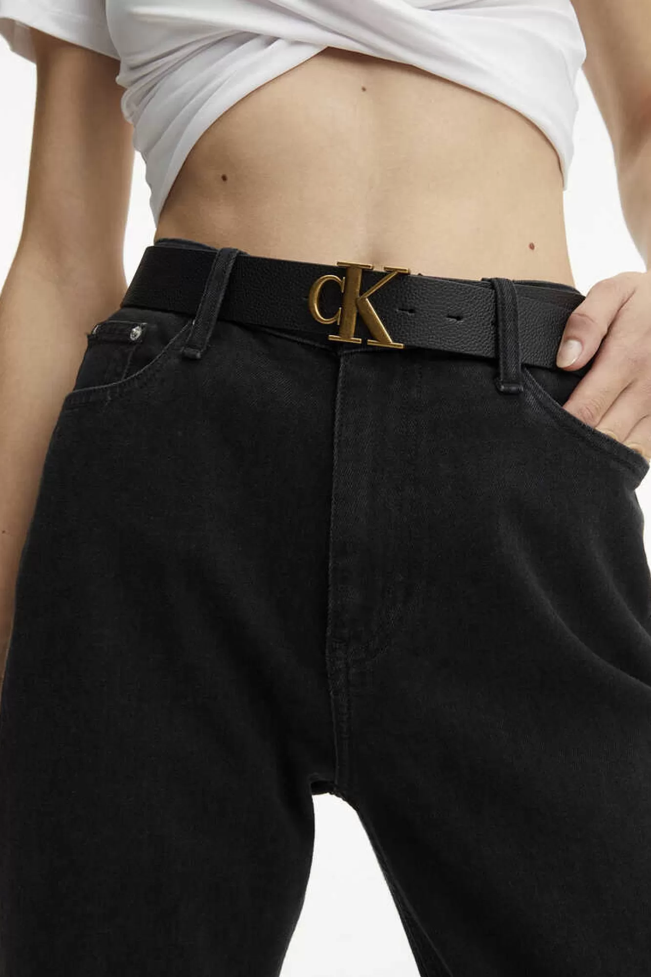 Calvin Klein Cinto De Mulher Jeans