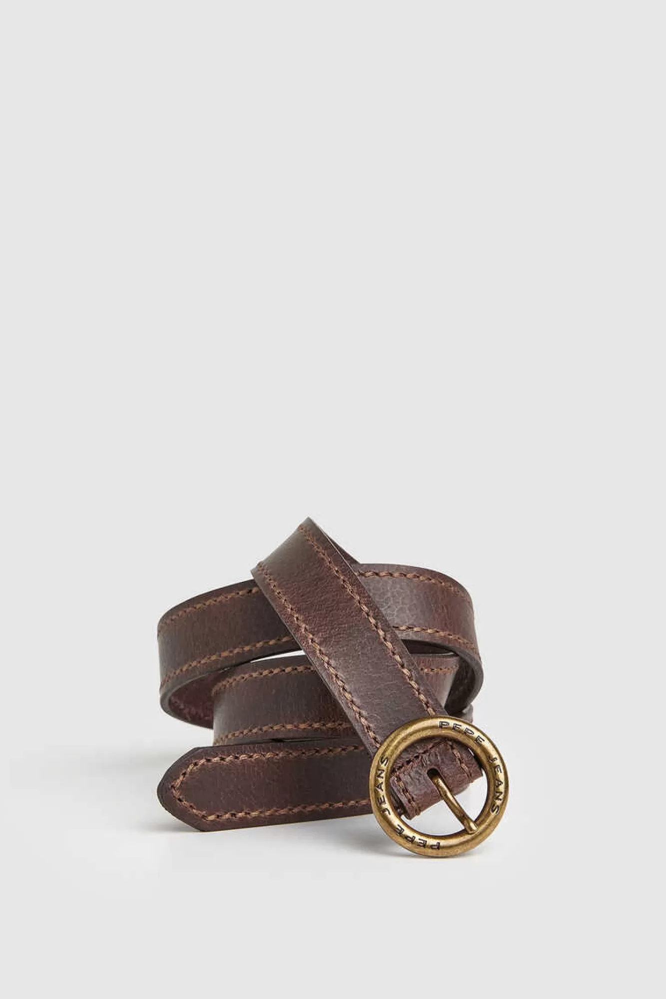 Pepe Jeans Cinto Pele Fivela Redonda