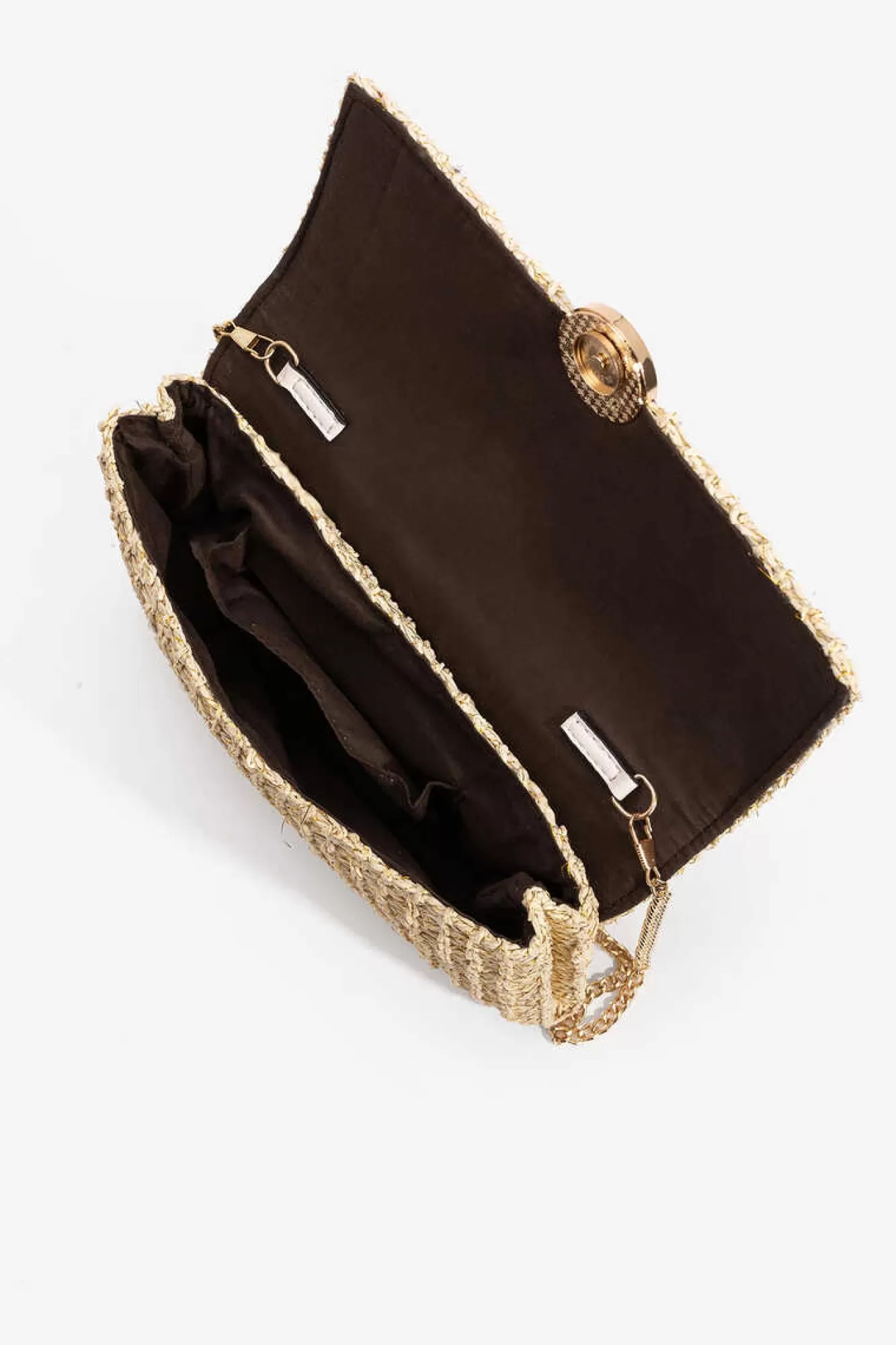 Vilanova Clutch De Festa Com Fio Metalizado