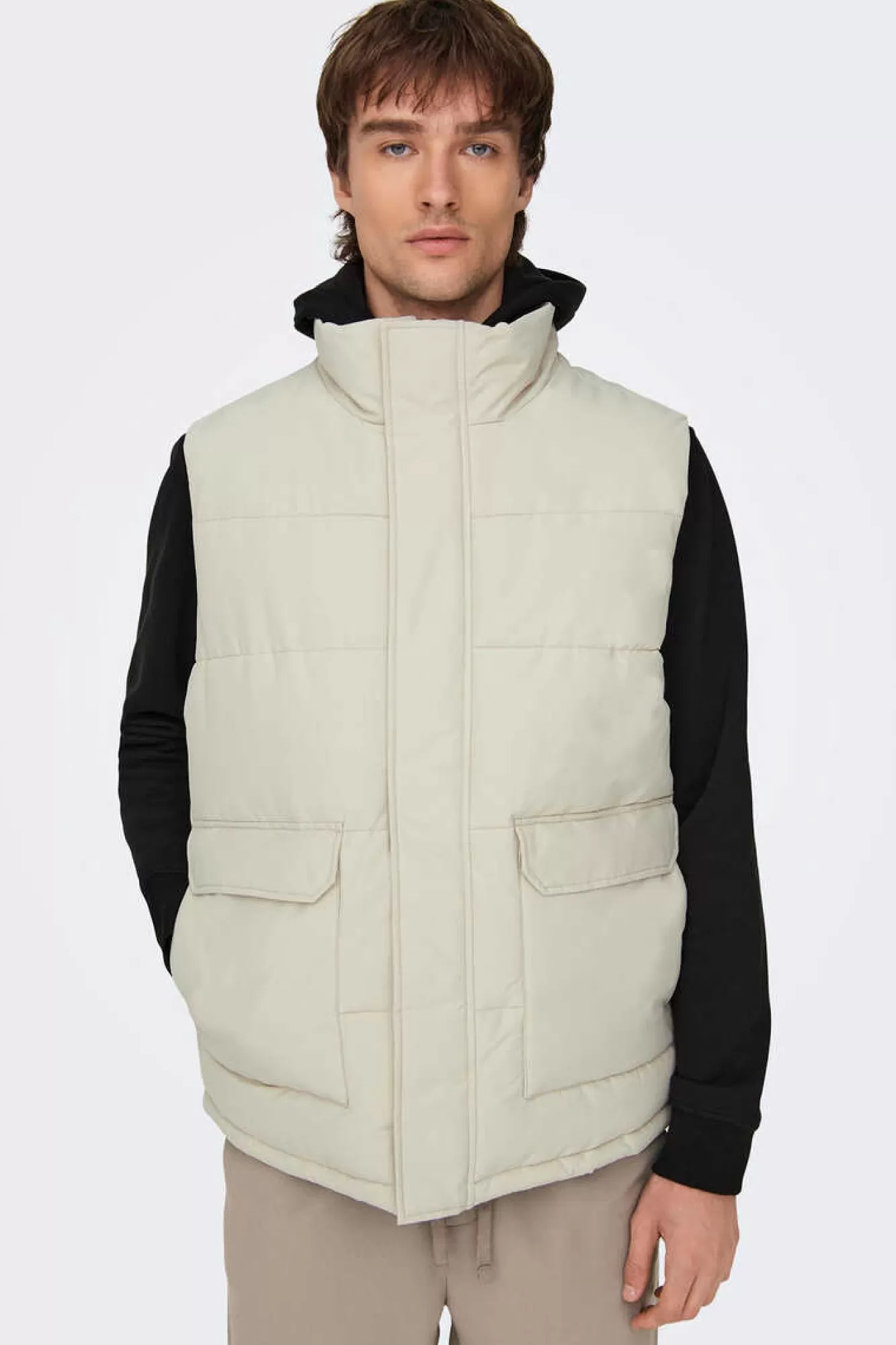 Only & Sons Colete Acolchoado
