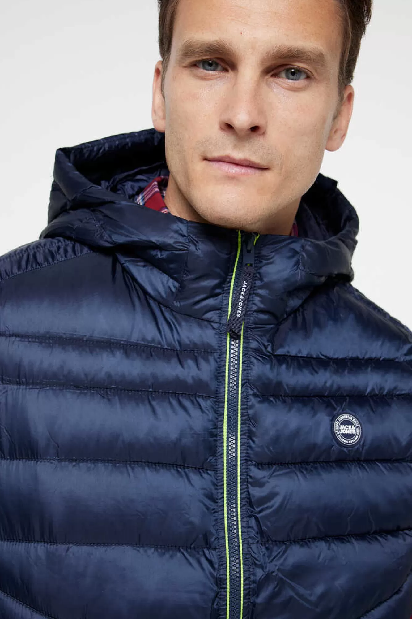 Jack & Jones Colete Acolchoado Com Capuz