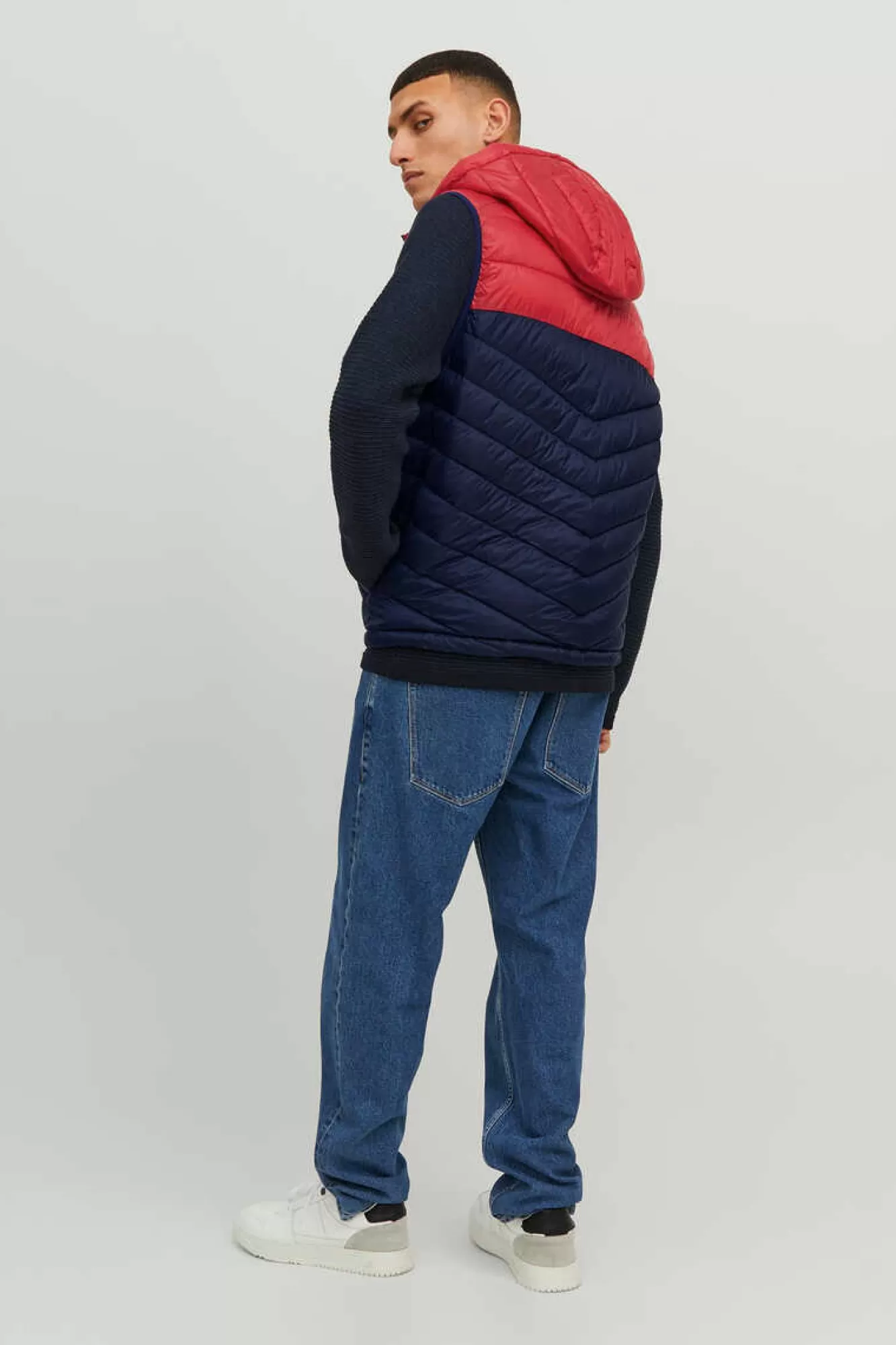 Jack & Jones Colete Acolchoado Com Capuz