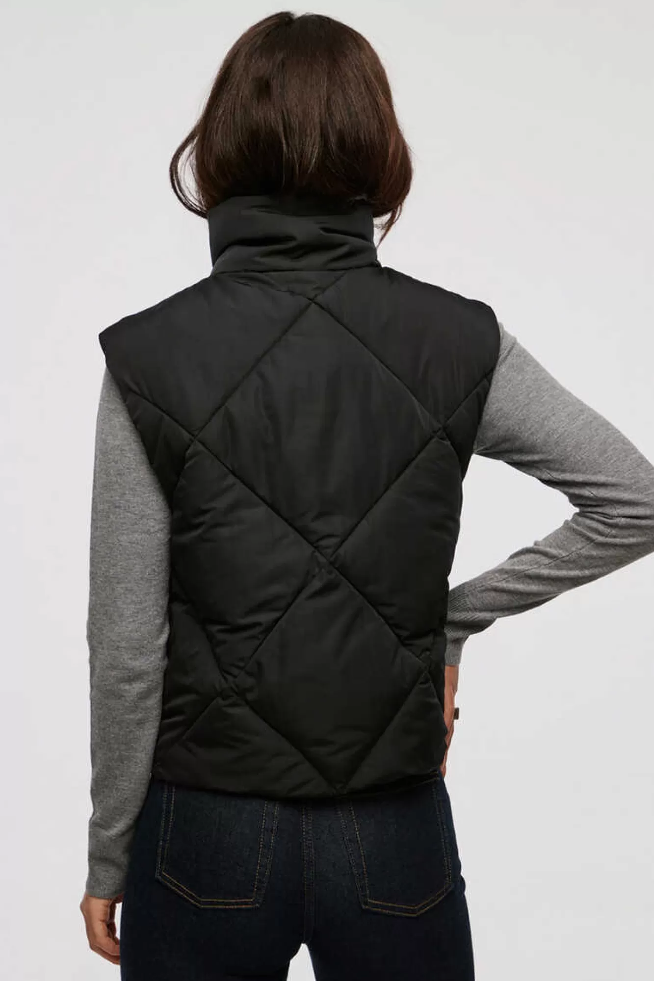 Jack & Jones Colete Acolchoado Curto De Mulher