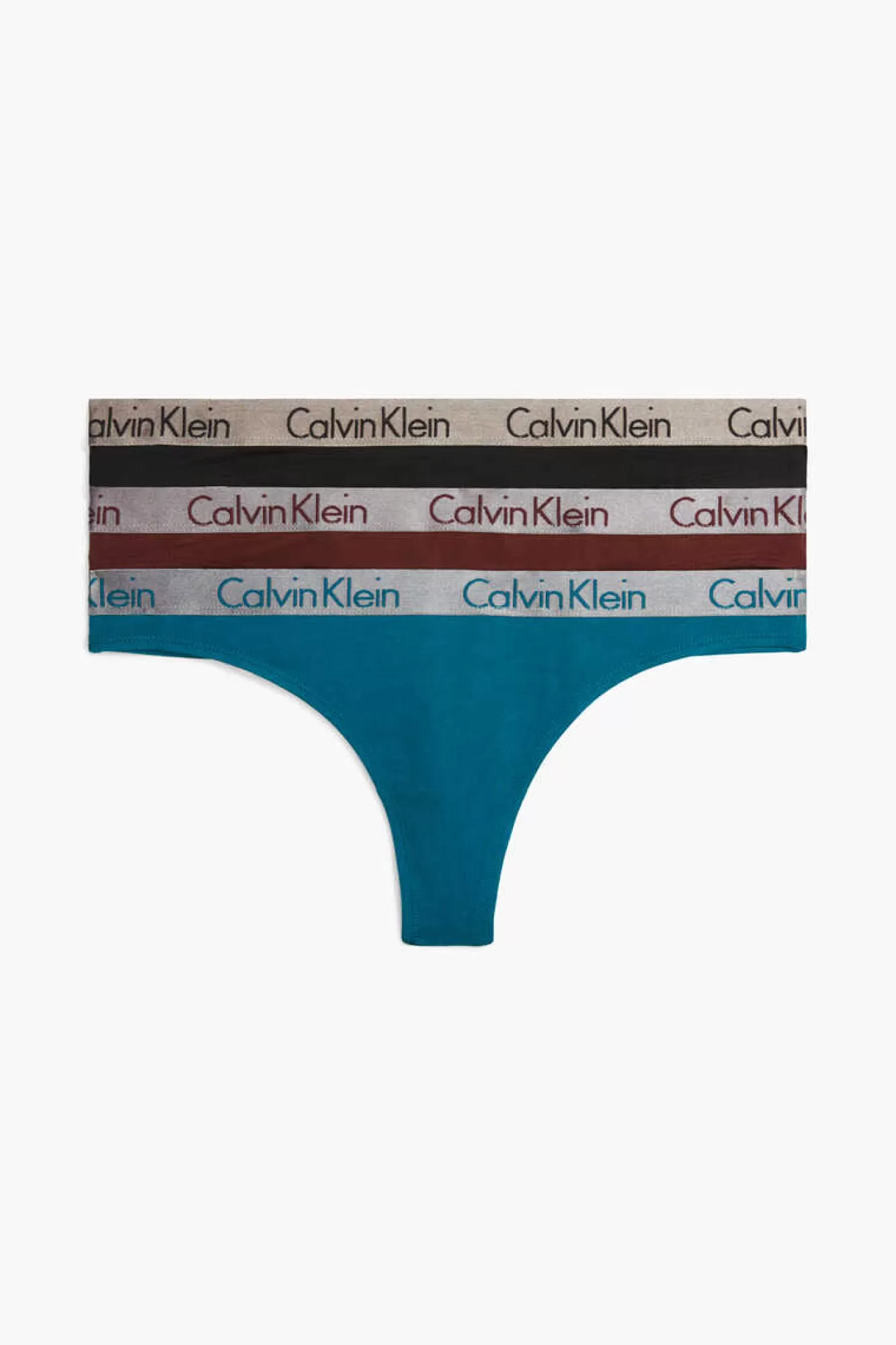 Calvin Klein Conjunto De 3 Tangas Radiant Cotton