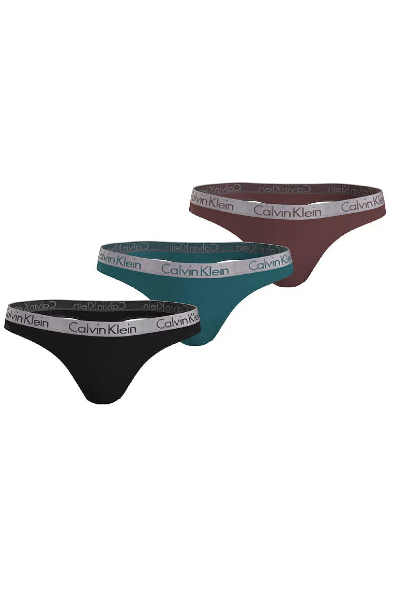 Calvin Klein Conjunto De 3 Tangas Radiant Cotton