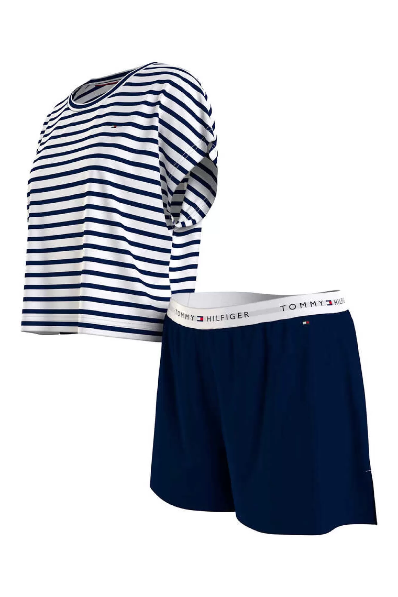 Tommy Jeans Conjunto De Calcoes E Camisola As Riscas